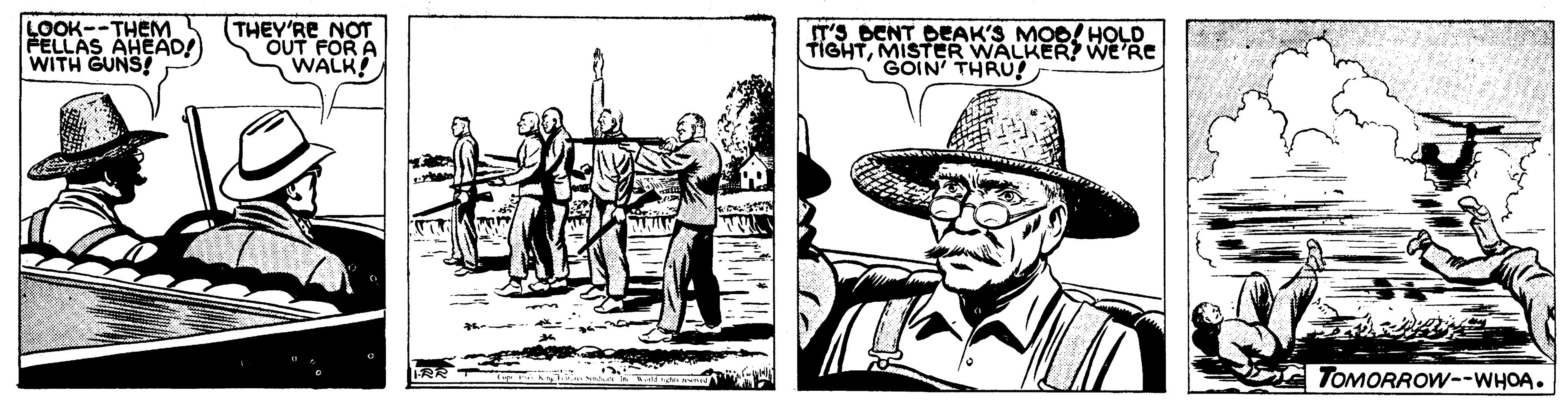 Costume hat OCR: LOOK--THEM. PELLAS AHEAD! WITH GUNS! THEY'RE NOT OUT FOR A WALK! T'S OENT DEAK'S MOB! HOLD TIGHTMISTCR WALKER WE'RE GOIN' THRU! TOMORROW--WHOA. LOOK--THEM. PELLAS AHEAD! WITH GUNS! THEY'RE NOT OUT FOR A WALK! T'S OENT DEAK'S MOB! HOLD TIGHTMISTCR WALKER WE'RE GOIN' THRU! TOMORROW--WHOA.
