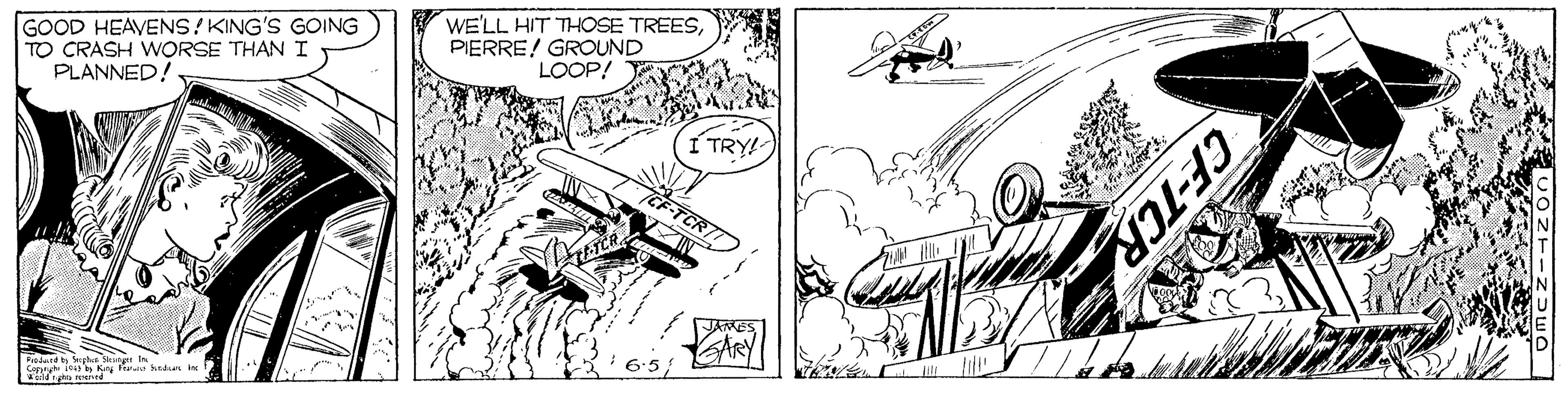 Parallel OCR: GOOD HEAVENS/ KING'S GOING TO CRASH WORSE THANI PLANNED! WE'LL HIT THOSE TREESPIERRE! GROUND LOOP! TRY! TCF-TCR/ ANES CE-TCR GOOD HEAVENS/ KING'S GOING TO CRASH WORSE THANI PLANNED! WE'LL HIT THOSE TREESPIERRE! GROUND LOOP! TRY! TCF-TCR/ ANES CE-TCR