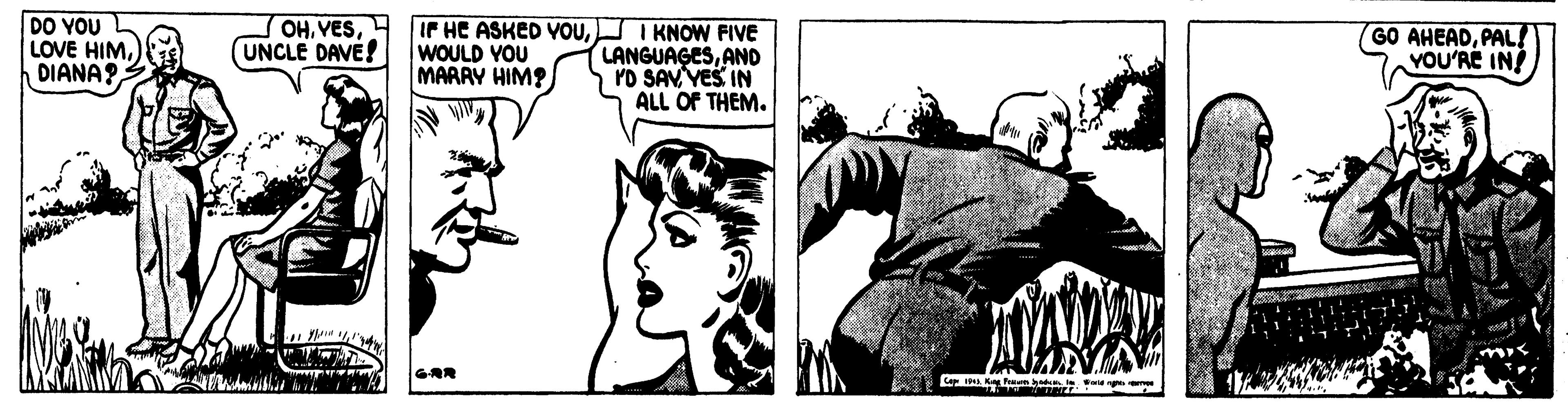 Fictional character OCR: DO YOU LOVE HIMUNCLE DAVE! IF HC ASKED YOUI KNOW FIVE LANGUAGESAND PD SAV YES IN ALL OF THEM. GO AHEADPAL! YOU'RE IN! WOULD YOU MARRY HIM? GAR DO YOU LOVE HIMUNCLE DAVE! IF HC ASKED YOUI KNOW FIVE LANGUAGESAND PD SAV YES IN ALL OF THEM. GO AHEADPAL! YOU'RE IN! WOULD YOU MARRY HIM? GAR