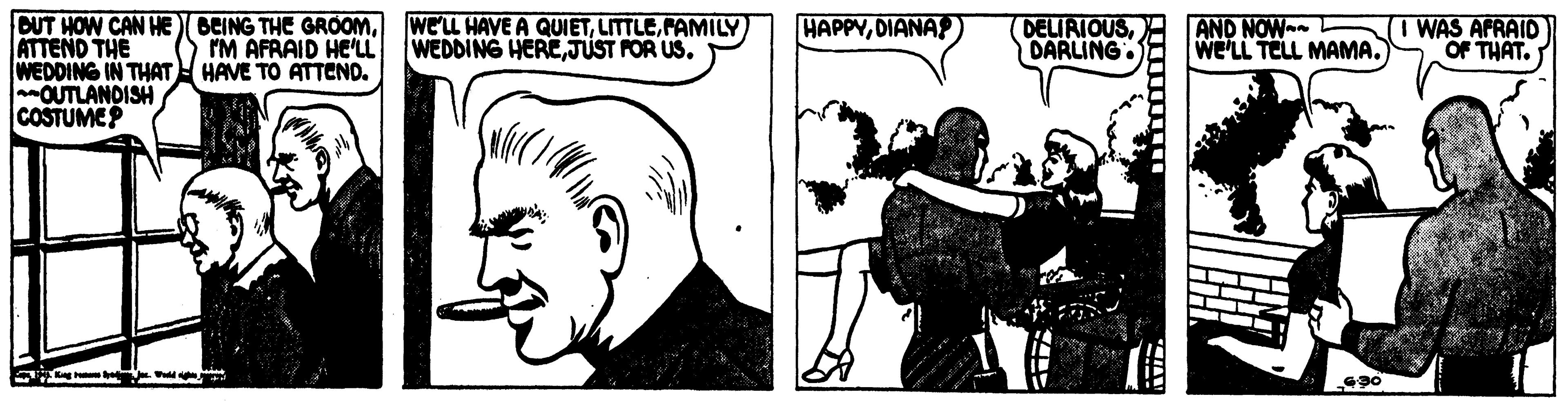 Line OCR: HAPPYDIANAP DUT HOW CAN HE GCING THE GROOMFAMILY ATTEND THE WEDDING IN THAT HAVE TO ATTEND. OUTLANDISH COSTUME? DELIRIOUSDARLING AND NOW E WE'LL TELL MAMA. (I WAS AFRAID OF THAT. () "M AFRAID HE'LL WEDDING HEREJUST FOR US. HAPPYDIANAP DUT HOW CAN HE GCING THE GROOMweu HAVE A QUIETFAMILY ATTEND THE WEDDING IN THAT HAVE TO ATTEND. OUTLANDISH COSTUME? DELIRIOUSDARLING AND NOW E WE'LL TELL MAMA. (I WAS AFRAID OF THAT. () "M AFRAID HE'LL WEDDING HEREJUST FOR US.