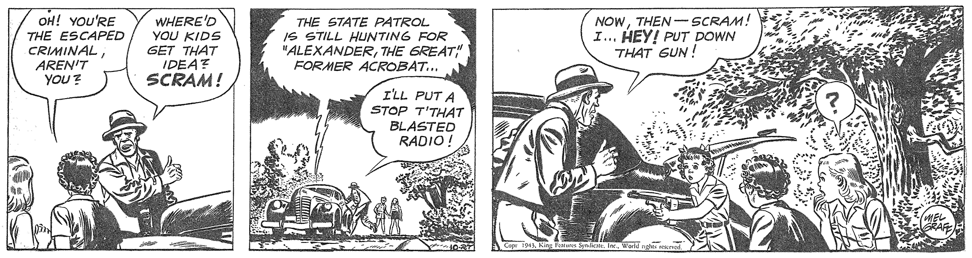 Secret Agent X-9 (Vintage) - 1943-10-27