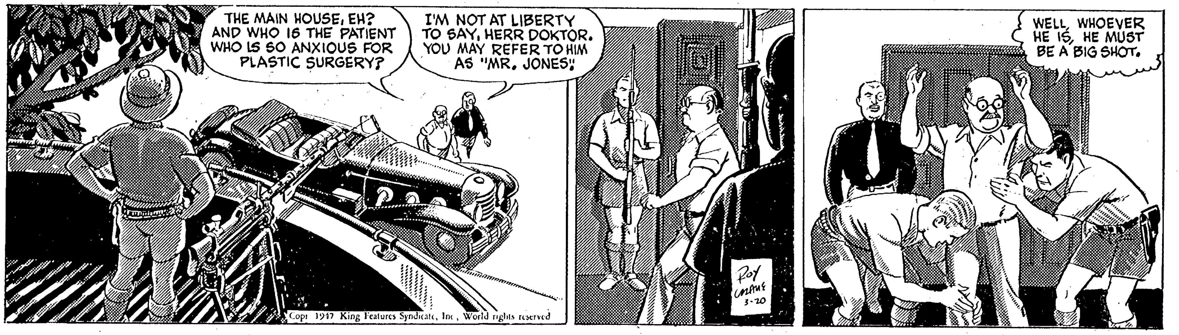 Fender OCR: THE MAIN HOUSEEH? AND WHO 16 THE PATIENT WHO IS SO ANXIOUS FOR PLASTIC SURGERY? I'M NOT AT LIBERTY TO SAYHERR DOKTÓR. YOU MAY REFER TO HIM AS "MR. JONES: WELLWHOEVER C HE ISHE MUST BE A BIG SHOT. 3-20 ops 1947 King Tealures SyndirateWorld nghts taerved THE MAIN HOUSEEH? AND WHO 16 THE PATIENT WHO IS SO ANXIOUS FOR PLASTIC SURGERY? I'M NOT AT LIBERTY TO SAYHERR DOKTÓR. YOU MAY REFER TO HIM AS "MR. JONES: WELLWHOEVER C HE ISHE MUST BE A BIG SHOT. 3-20 ops 1947 King Tealures SyndirateWorld nghts taerved