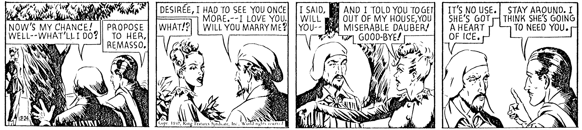 Font OCR: DESIREMORE.--I LOVE YOU. WHAT!? WILL YOU MARRY ME? AND I TOLD YOU TOGET OUT OF MY HOUSEYOU MISERABLE DAUBER! GOOD-BYE!T IT'S NO USE. SHE'S GOTHTHINK SHE'S GOING A HEART OF ICE. STAY ARQUND. I NOW'S MY CHANCE! WELL--WHAT'LLI DO? WILL YOU-- TO NEED YOU. PROPOSE TO HERREMASSO. Cupr 1917In Wold righs I DESIREI HAD TO SEE YOU ONCE I SAIDMORE.--I LOVE YOU. WHAT!? WILL YOU MARRY ME? AND I TOLD YOU TOGET OUT OF MY HOUSEYOU MISERABLE DAUBER! GOOD-BYE!T IT'S NO USE. SHE'S GOTHTHINK SHE'S GOING A HEART OF ICE. STAY ARQUND. I NOW'S MY CHANCE! WELL--WHAT'LLI DO? WILL YOU-- TO NEED YOU. PROPOSE TO HERREMASSO. Cupr 1917Kang Terures 'sindateIn Wold righs I