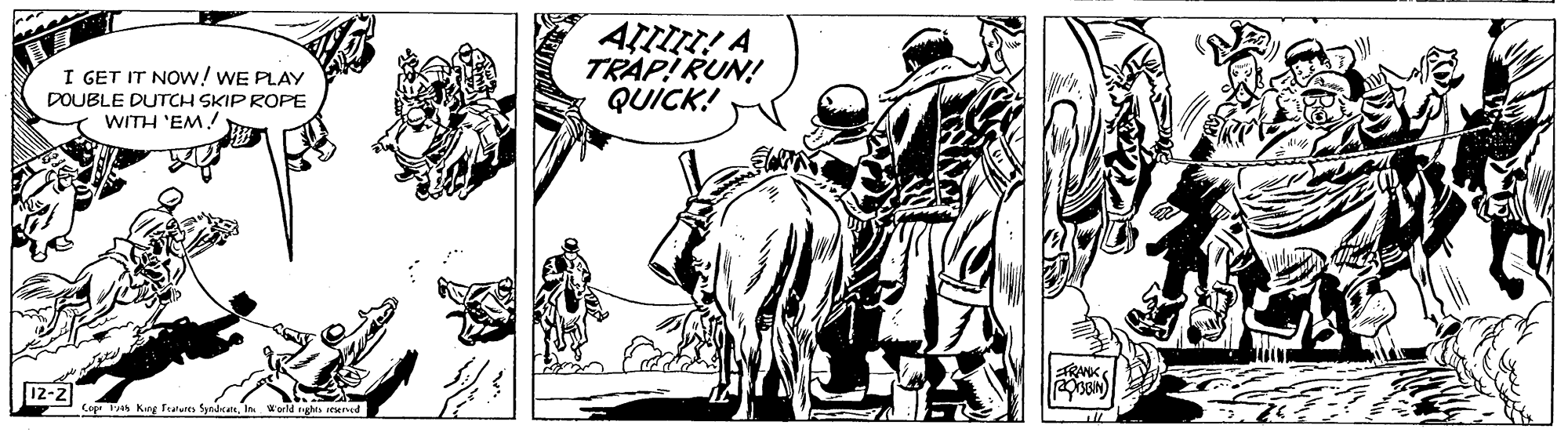 Fictional character OCR: ALIIII! A TRAP! RUN! QUICK! I GET IT NOW! WE PLAY DOUBLE DUTCH SKIP ROPE WITH 'EM! TRANK 12-2 Cop Ta Kag Features SyadcanIn World rglas seened ALIIII! A TRAP! RUN! QUICK! I GET IT NOW! WE PLAY DOUBLE DUTCH SKIP ROPE WITH 'EM! TRANK 12-2 Cop Ta Kag Features SyadcanIn World rglas seened