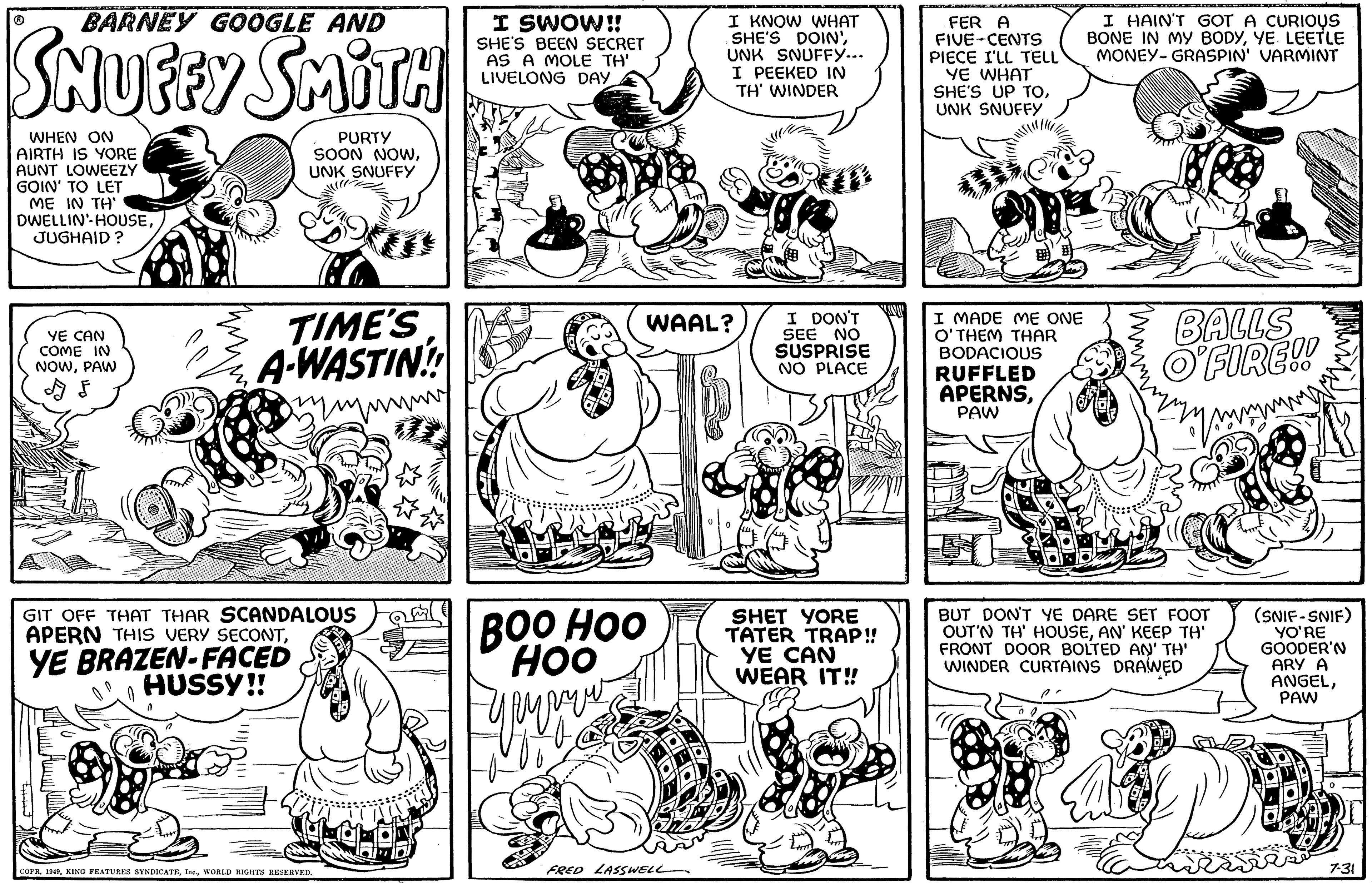 Barney Google And Snuffy Smith - 1949-07-31