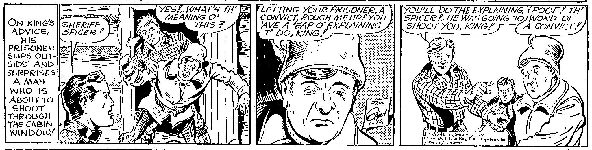 Organism OCR: ON KING'S SHERIFF ADVICESPICER? HIS PRISONER SLIPS OUT- SIDE AND SURPRISES A MAN WHO IS ABOUT TO SHOOT THROUGH THE CABIN WINDOW YES! WHAT'S TH MEANING O' THIS? €15 LAT LETTING YOUR PRISONERA CONVICTROUGH ME UP! You AVE A 'EAP O'EXPLAINING T' DOKING! YOU'LL DO THE EXPLAINING POOF! TH SPICER! HE WAS GOING TO WORD OF SHOOT YOUKING! A CONVICT!) Tudied by Suplen Slegurfine by King Fans SyndicateInc ON KING'S SHERIFF ADVICESPICER ? HIS PRISONER SLIPS OUT SIDE AND SURPRISES A MAN WHO IS ABOUT TO SHOOT THROUGH THE CABIN WINDOW YES ! WHAT'S TH MEANING O ' THIS ? € 15 LAT LETTING YOUR PRISONERA CONVICTROUGH ME UP ! You AVE A ' EAP O'EXPLAINING T ' DOKING ! YOU'LL DO THE EXPLAINING POOF ! TH SPICER ! HE WAS GOING TO WORD OF SHOOT YOUKING ! A CONVICT ! ) Tudied by Suplen Slegurfine by King Fans Syndicate