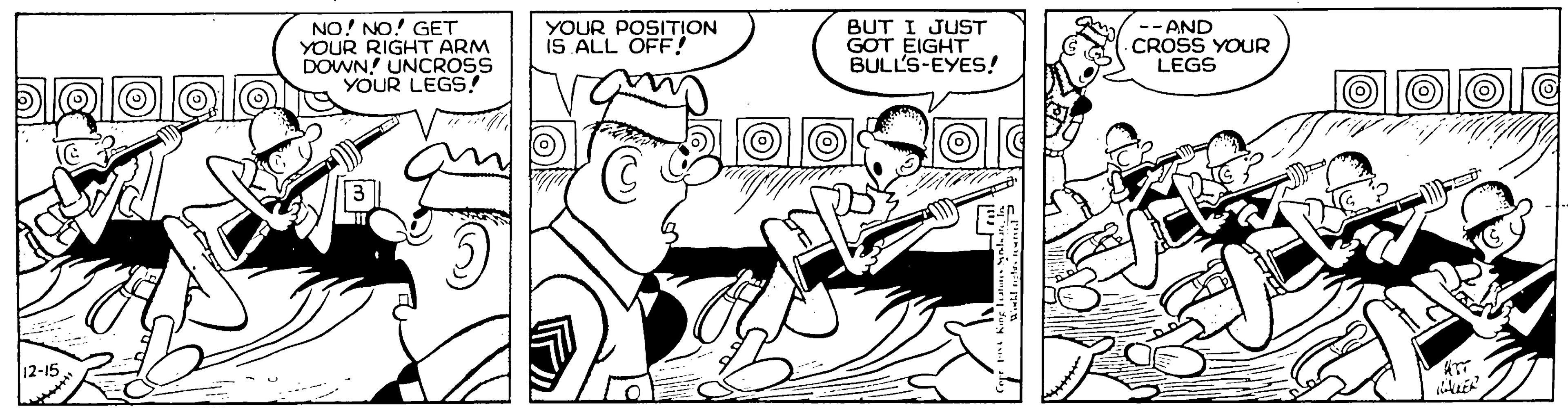 Parallel OCR: NO! NO! GET YOUR RIGHT ARM DOWN! UNCROSS YOUR LEGS! -- AND CROSS YOUR LEGS YOUR POSITION IS ALL OFF! BUT I JUST GOT EIGHT BULL'S-EYES! NO! NO! GET YOUR RIGHT ARM DOWN! UNCROSS YOUR LEGS! -- AND CROSS YOUR LEGS YOUR POSITION IS ALL OFF! BUT I JUST GOT EIGHT BULL'S-EYES!