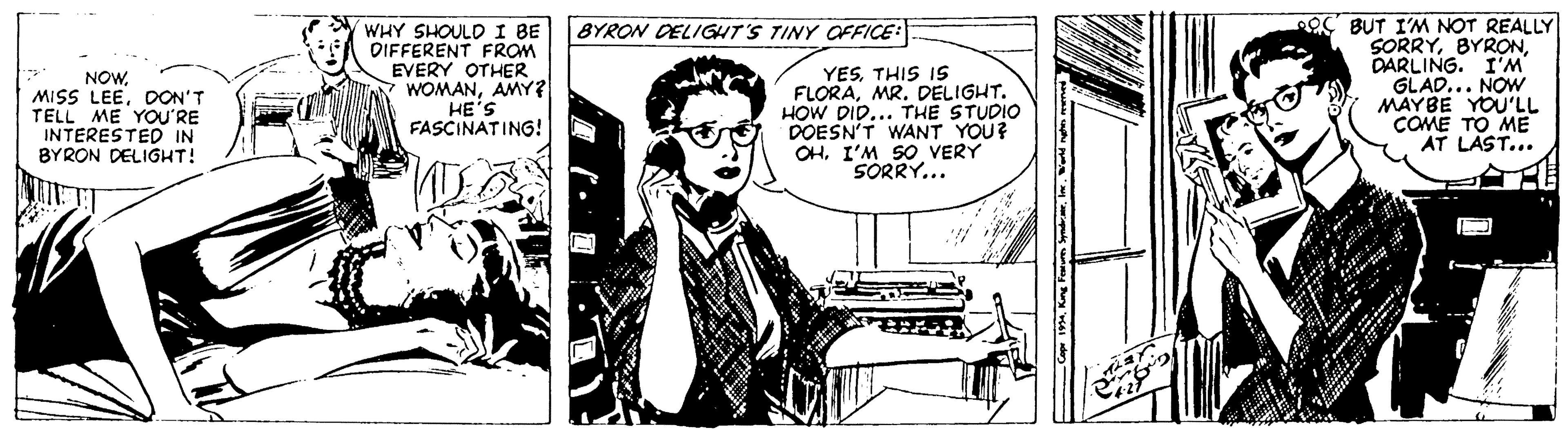 Musical keyboard OCR: WHY SHOULD I BE DIFFERENT FROM EVERY OTHER WOMANAMY? HE'S FASCINATING! BUT I'M NOT REALLY SORRYDARLING. I'M GLAD... NOW MAYBE YOU'LL COME TO ME AT LAST... BYRON DELI/GHT'S TINY OFFICE: NOWDON'T TELL ME YOU'RE INTERESTED IN BYRON DELIGHT! YESTHIS IS FLORAMR. DELIGHT. HOW DID... THE STUDIO DOESN'T WANT YOU? OHI'M SO VERY SORRY... WHY SHOULD I BE DIFFERENT FROM EVERY OTHER WOMANAMY? HE'S FASCINATING! BUT I'M NOT REALLY SORRYDARLING. I'M GLAD... NOW MAYBE YOU'LL COME TO ME AT LAST... BYRON DELI/GHT'S TINY OFFICE: NOWMISS LEEDON'T TELL ME YOU'RE INTERESTED IN BYRON DELIGHT! YESTHIS IS FLORAMR. DELIGHT. HOW DID... THE STUDIO DOESN'T WANT YOU? OHI'M SO VERY SORRY...