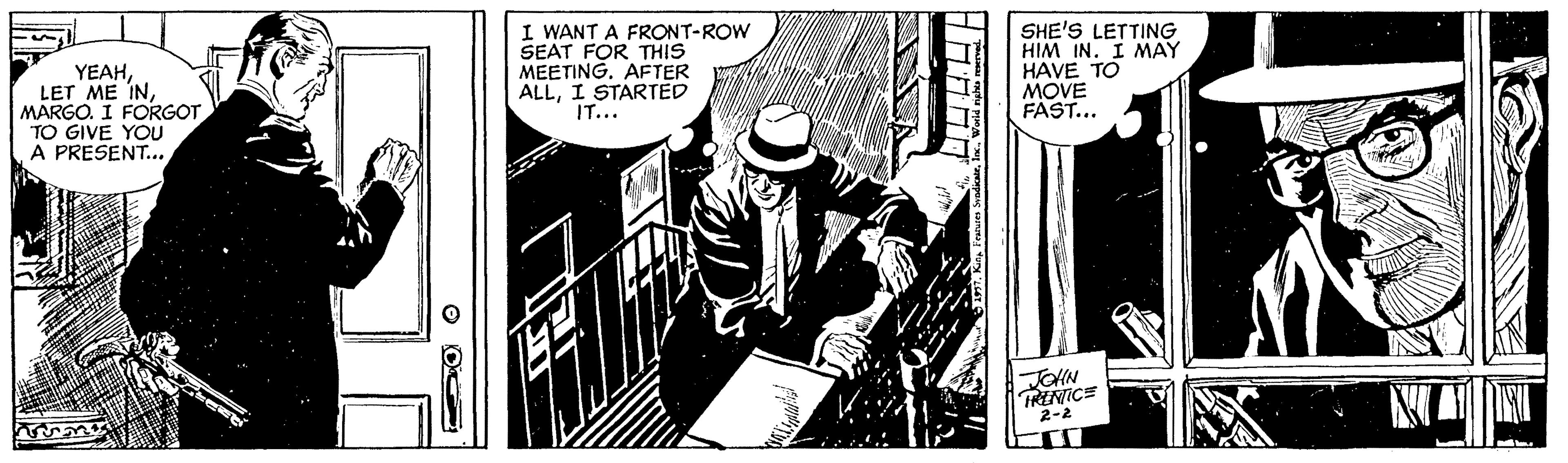 Monochrome OCR: YEAHMARGO. I FORGOT TO GIVE YOU A PRESENT... I WANT A FRONT-ROW SEAT FOR THIS MEETING. AFTER ALLI STARTED IT... SHE'S LETTING HIM IN. I MAY HAVE TO MOVE FAST... TRENIC= 2-2 YEAHLET ME INMARGO. I FORGOT TO GIVE YOU A PRESENT... I WANT A FRONT-ROW SEAT FOR THIS MEETING. AFTER ALLI STARTED IT... SHE'S LETTING HIM IN. I MAY HAVE TO MOVE FAST... TRENIC= 2-2