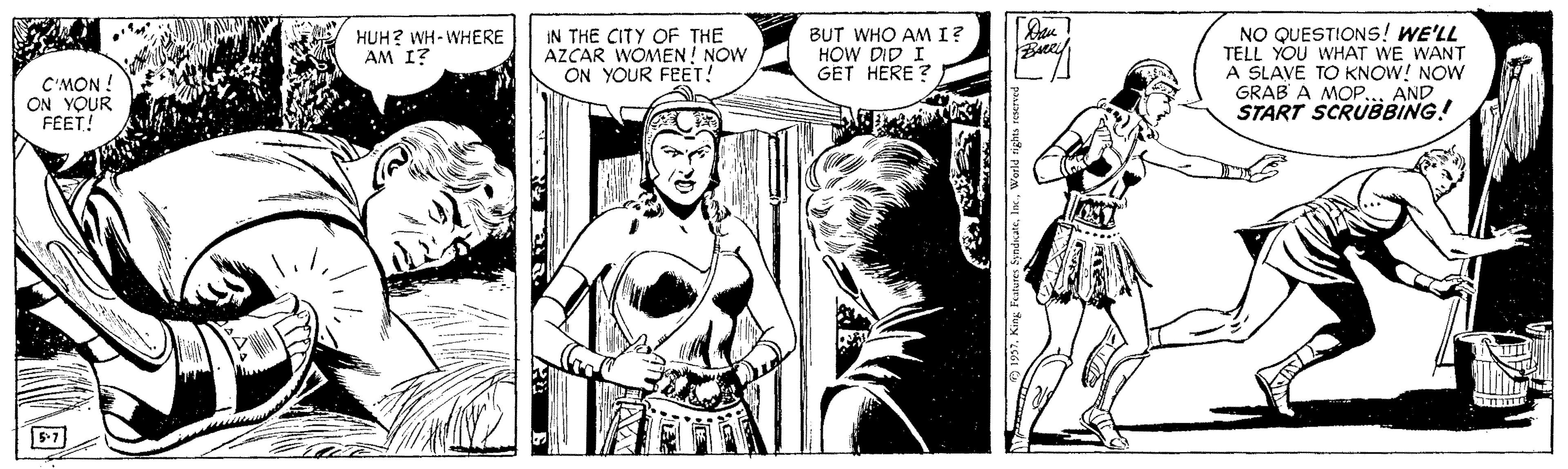 Art OCR: IN THE CITY OF THE AZCAR WOMEN NOW ON YOUR FEET! BUT WHO AM I? HOW DID I GET HERE ? NO QUESTIONS! WE'LL TELL YOU WHAT WE WANT A SLAVE TO KNOW! NOW GRAB A MOPSTART SCRUBBING! HUH? WH-WHERE AM I? C'MON ! ON YOUR FET! AND 5-7 IN THE CITY OF THE AZCAR WOMEN NOW ON YOUR FEET! BUT WHO AM I? HOW DID I GET HERE ? NO QUESTIONS! WE'LL TELL YOU WHAT WE WANT A SLAVE TO KNOW! NOW GRAB A MOPSTART SCRUBBING! HUH? WH-WHERE AM I? C'MON ! ON YOUR FET! AND 5-7