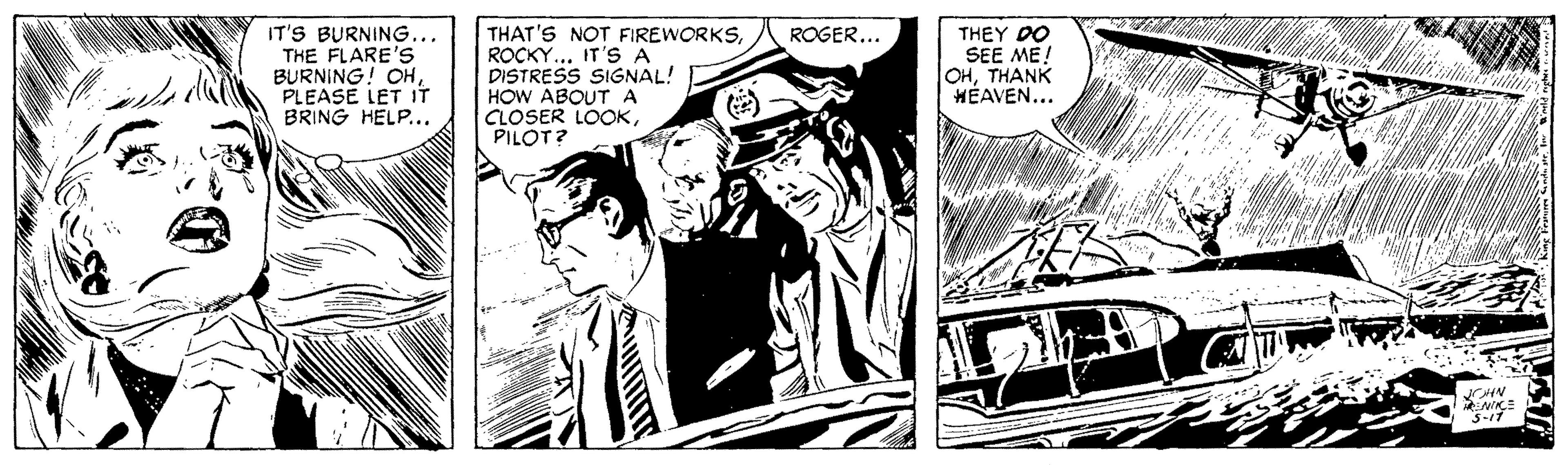 Snapshot OCR: IT'S BURNING... THE FLARE's BURNING! OHPLEASE LET IT BRING HELP..ROCKY... IT'S A DISTRESS SIGNAL! HOW ABOUT A CLOSER LOOKPILOT? ROGER... THEY DO SEE ME! OHTHANK HÉAVEN... IT'S BURNING... THE FLARE's BURNING! OHPLEASE LET IT BRING HELP..THAT'S NOT FIREWORKSROCKY... IT'S A DISTRESS SIGNAL! HOW ABOUT A CLOSER LOOKPILOT? ROGER... THEY DO SEE ME! OHTHANK HÉAVEN...