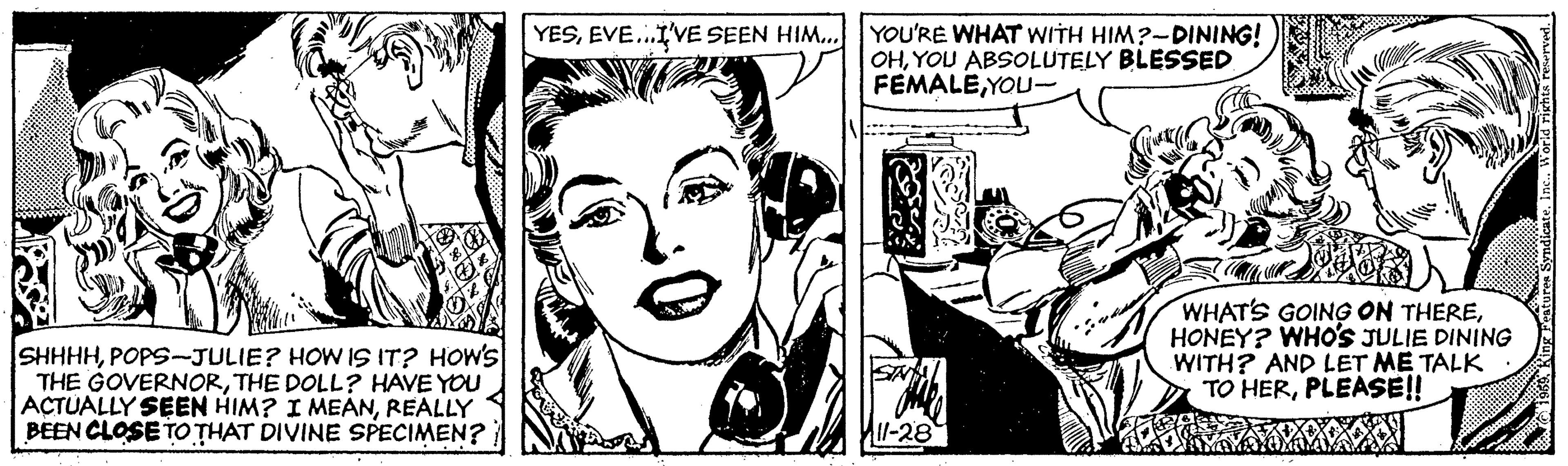 Style OCR: YESEVE...I'VE SEEN HIM.. YOU'RE WHAT WITH HIM?-DINING! OHYOU ABSOLUTELY BLESSED FEMALEYOU- SHHHHPOPS-JULIE? HOW IS IT? HOWS THE GOVERNORTHE DOLL? HAVE YOU AÇTUALLY SEEN HIM? I MEÁNREALLY BEEN CLOSE TO THAT DIVINE SPECIMEN? WHAT'S GOING ON THEREHONEY? WHO'S JULIE DINING WITH? AND LET ME TALK TO HERPLEASE!! 11-28 YESEVE...I'VE SEEN HIM.. YOU'RE WHAT WITH HIM?-DINING! OHYOU ABSOLUTELY BLESSED FEMALEYOU- SHHHHPOPS-JULIE? HOW IS IT? HOWS THE GOVERNORTHE DOLL? HAVE YOU AÇTUALLY SEEN HIM? I MEÁNREALLY BEEN CLOSE TO THAT DIVINE SPECIMEN? WHAT'S GOING ON THEREHONEY? WHO'S JULIE DINING WITH? AND LET ME TALK TO HERPLEASE!! 11-28