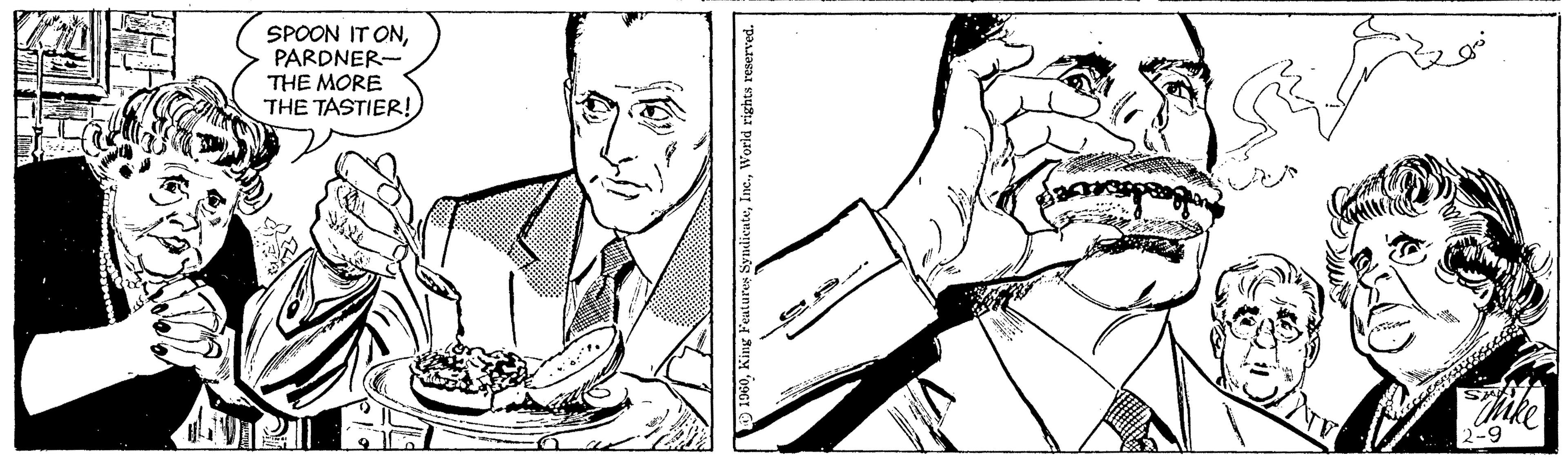 Human body OCR: SPOON IT ONPARDNER- THE MORE THE TASTIER! 2-9 SPOON IT ONPARDNER- THE MORE THE TASTIER! 2-9