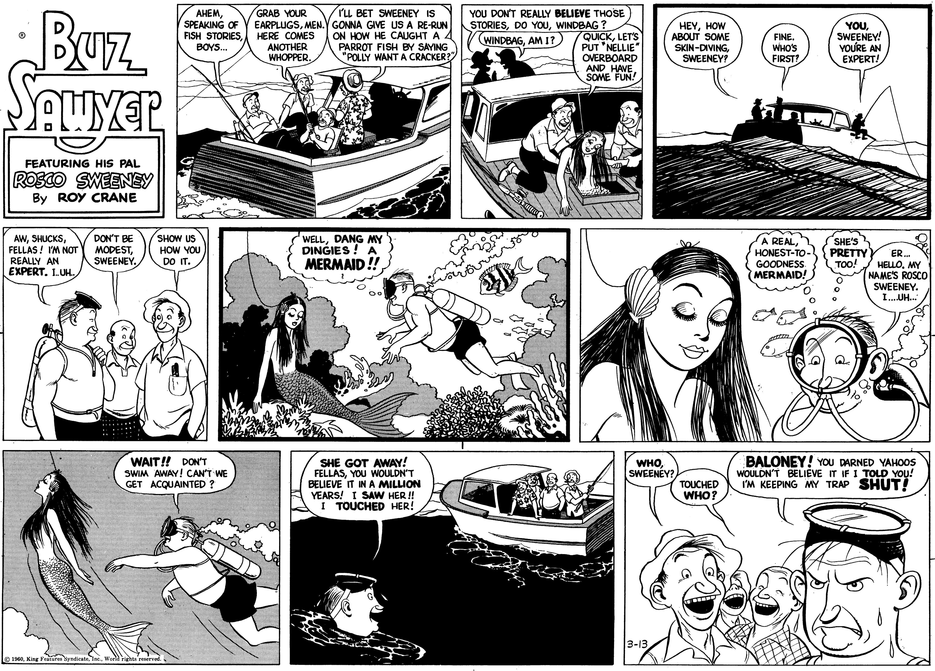 Buz Sawyer (Vintage) - 1960-03-13
