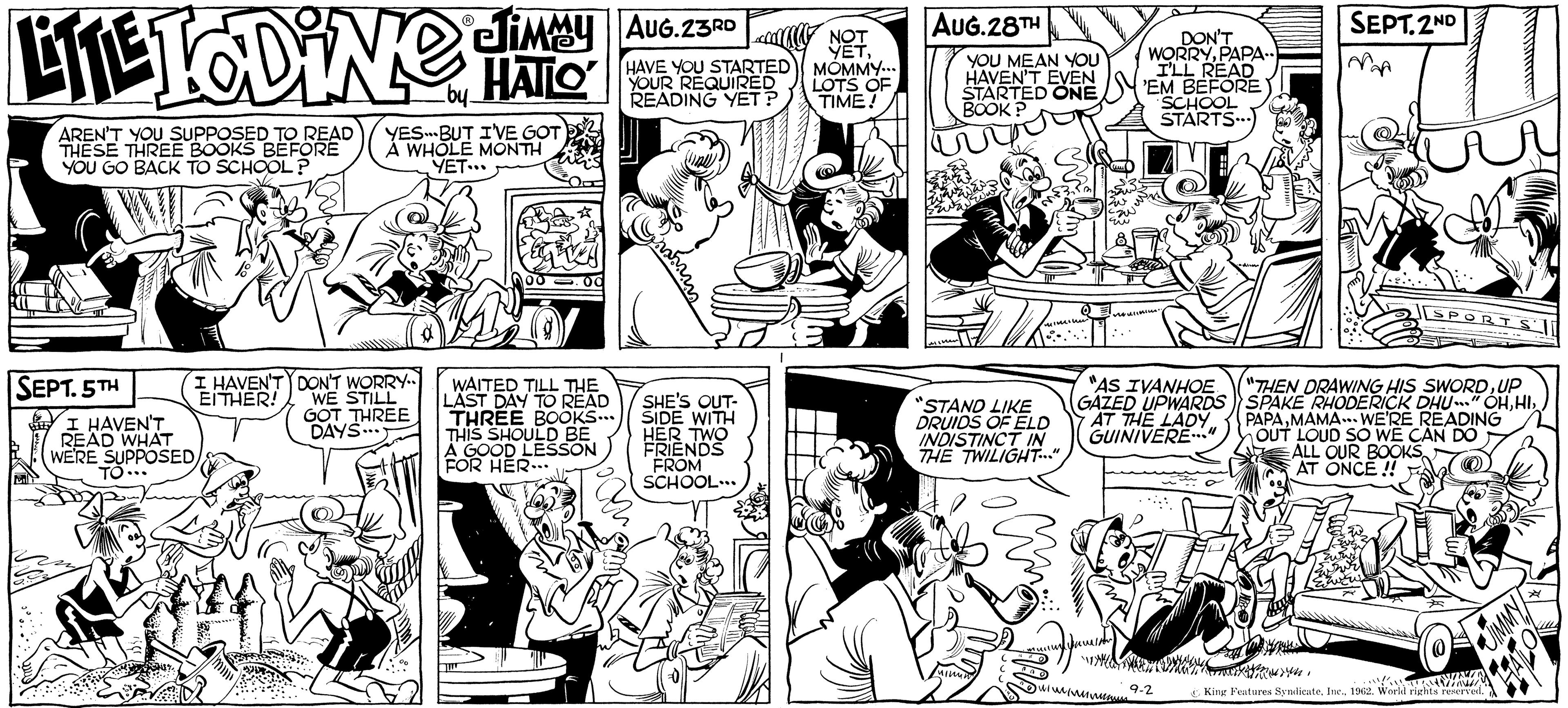 Little Iodine Sundays (Vintage) - 1962-09-02