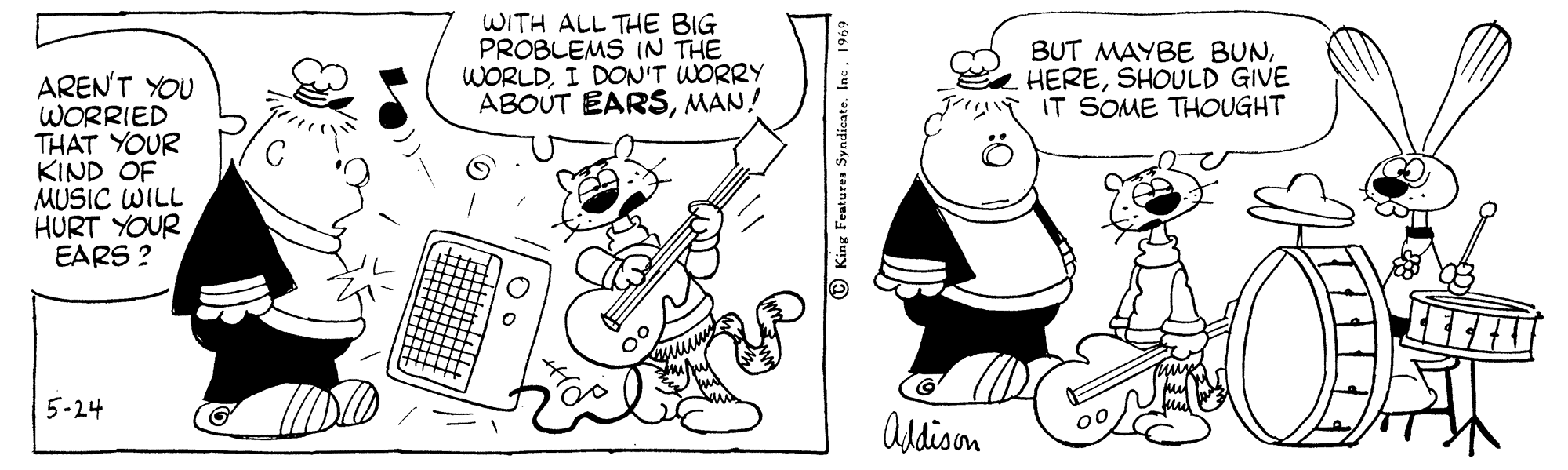 Font OCR: WITH ALL THE BIG PROBLEMS IN THE WORLDI DON'T WORRY ABOUT EARSMAN! BUT MAYBE BUNSHOULD GIVE IT SOME THOUGHT AREN'T YOU WORRIED THAT YOUR KIND OF MUSIC WILL HURT YOUR EARS ? 5-24 aldioon WITH ALL THE BIG PROBLEMS IN THE WORLDI DON'T WORRY ABOUT EARSMAN! BUT MAYBE BUNSHOULD GIVE IT SOME THOUGHT AREN'T YOU WORRIED THAT YOUR KIND OF MUSIC WILL HURT YOUR EARS ? 5-24 aldioon