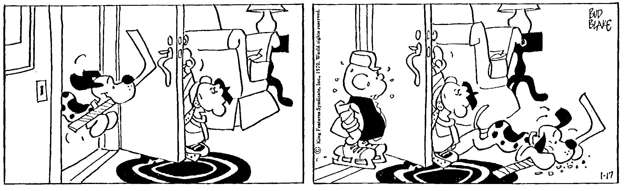 Line OCR: ? King Features Syndicate1970. World rights reserved. $ ? King Features Syndicate1970. World rights reserved . $