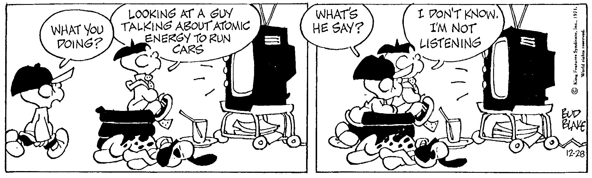 Gesture OCR: WHAT YOU DOING? LOOKING AT A GUY TALKING ABOUT ATOMIC ENERGY TO RUN CARS WHAT'S HE SAY? I DON'T KNOW. I'M NOT LISTENING King Features Syndicate1971. World rights reserved. BLAKE 12-28 WHAT YOU DOING ? LOOKING AT A GUY TALKING ABOUT ATOMIC ENERGY TO RUN CARS WHAT'S HE SAY ? I DON'T KNOW . I'M NOT LISTENING King Features Syndicate1971 . World rights reserved . BLAKE 12-28