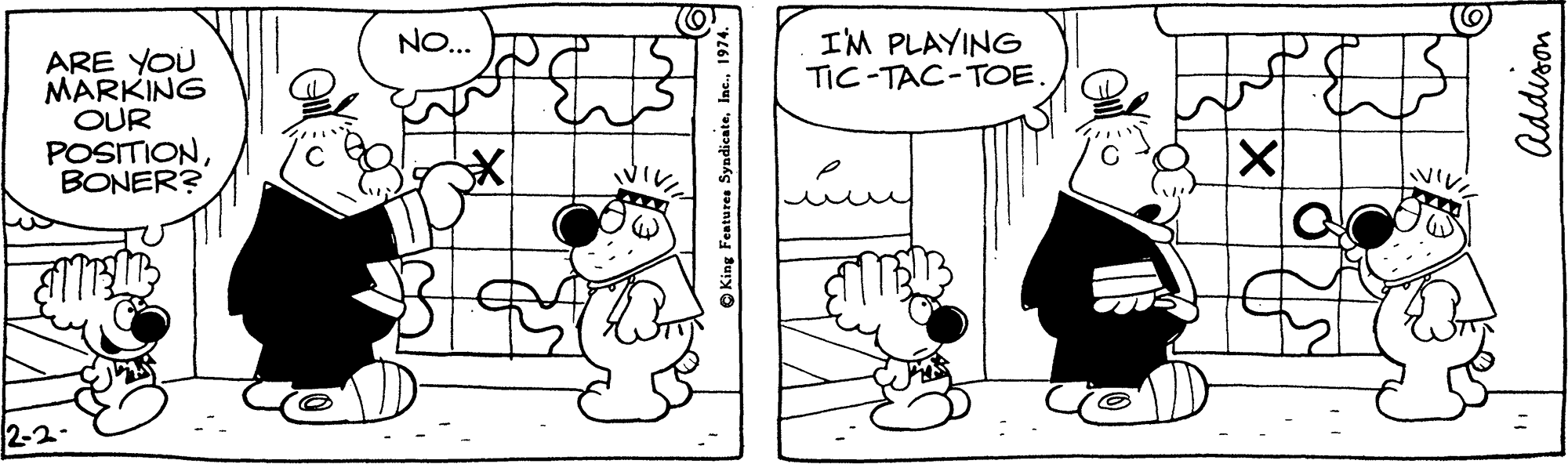 Organism OCR: NO... I'M PLAYING TIC-TAC-TOE. ARE YOU MARKING OUR POSITIONBONER? 2-2- Features SyndicateNO... I'M PLAYING TIC-TAC-TOE. ARE YOU MARKING OUR POSITIONBONER? 2-2- Features Syndicate