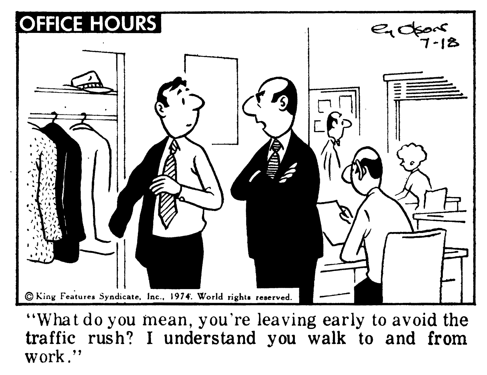 Office Hours (Vintage) - 1974-07-18