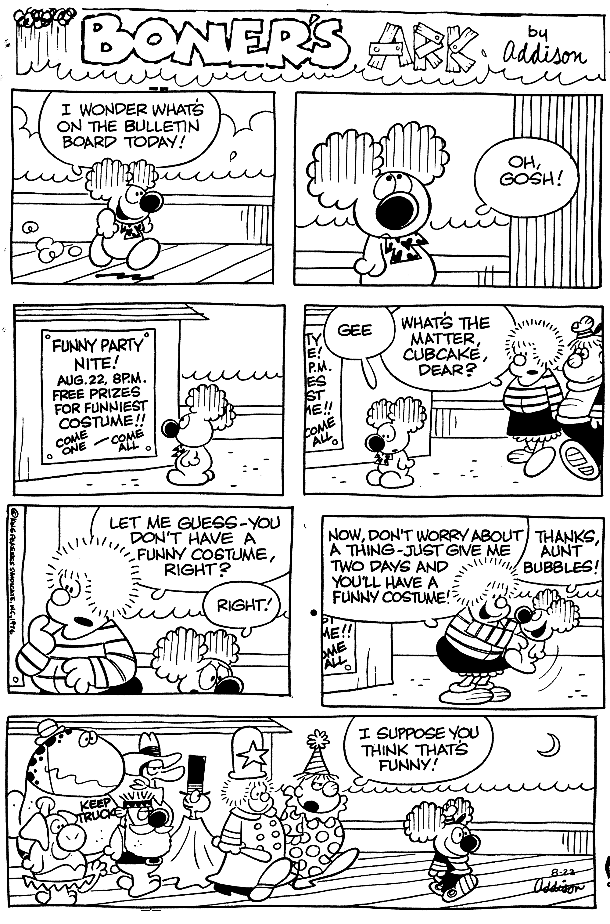 Boner's Ark (Vintage) - 1976-08-22