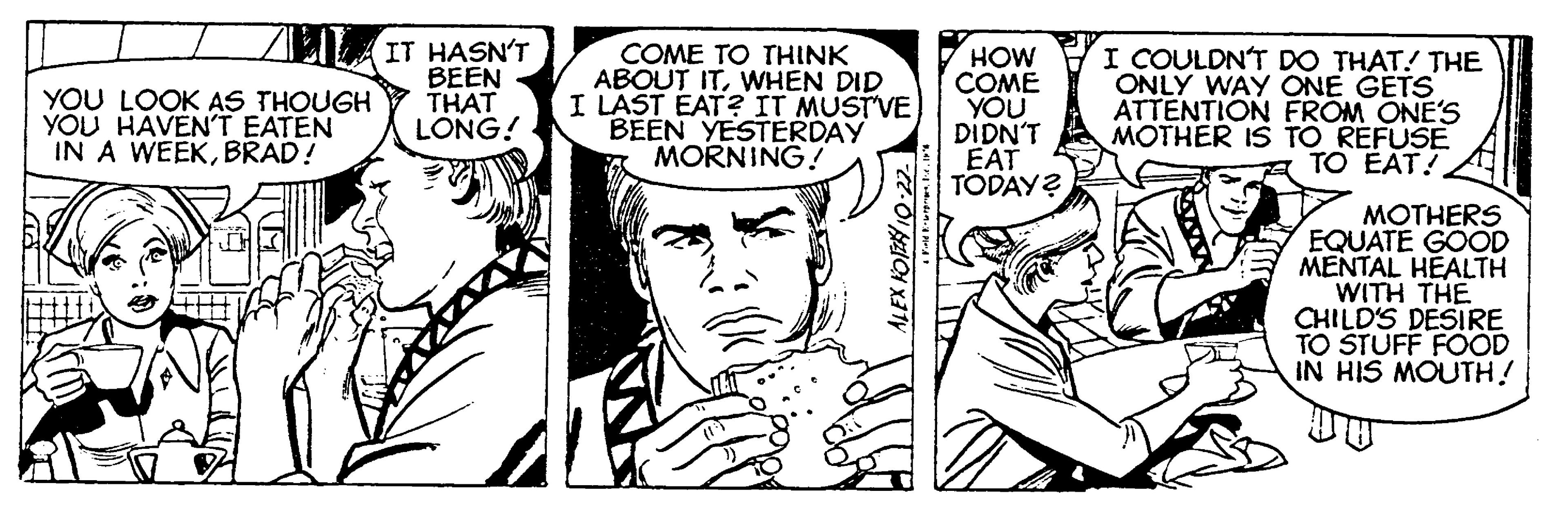 Gesture OCR: YOU LOOK AS THOUGH YOU HAVEN'T EATEN IN A WEEKBRAD! IT HASN'T BEEN THAT LONG! COME TO THINK ABOUT ITWHEN DID I LAST EAT? IT MUST'VE BEEN YESTERDAY MORNING! -- & Field Berpres. 1. 196 HOW COME YOU DIDN'T EAT TODAY? I COULDN'T DO THAT! THE ONLY WAY ONE GETS ATTENTION FROM ONE'S MOTHER IS TO REFUSE TO EAT! MOTHERS EQUATE GOOD MENTAL HEALTH WITH THE CHILD'S DESIRE TO STUFF FOOD IN HIS MOUTH! YOU LOOK AS THOUGH YOU HAVEN'T EATEN IN A WEEKBRAD ! IT HASN'T BEEN THAT LONG ! COME TO THINK ABOUT ITWHEN DID I LAST EAT ? IT MUST'VE BEEN YESTERDAY MORNING ! -- & Field Berpres . 1. 196 HOW COME YOU DIDN'T EAT TODAY ? I COULDN'T DO THAT ! THE ONLY WAY ONE GETS ATTENTION FROM ONE'S MOTHER IS TO REFUSE TO EAT ! MOTHERS EQUATE GOOD MENTAL HEALTH WITH THE CHILD'S DESIRE TO STUFF FOOD IN HIS MOUTH !