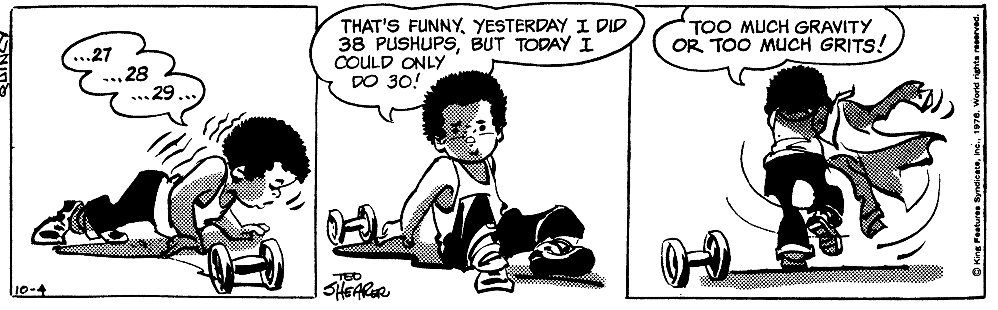 Gesture OCR: THAT'S FUNNYYESTERDAY I DID 38 PUSHUPSBUT TODAY I COULD ONLY DO 30! ...27 .28 TOO MUCH GRAVITY OR TOO MUCH GRITS! TEO 10-4 SHEARR THAT'S FUNNYYESTERDAY I DID 38 PUSHUPSBUT TODAY I COULD ONLY DO 30! ...27 .28 TOO MUCH GRAVITY OR TOO MUCH GRITS! TEO 10-4 SHEARR