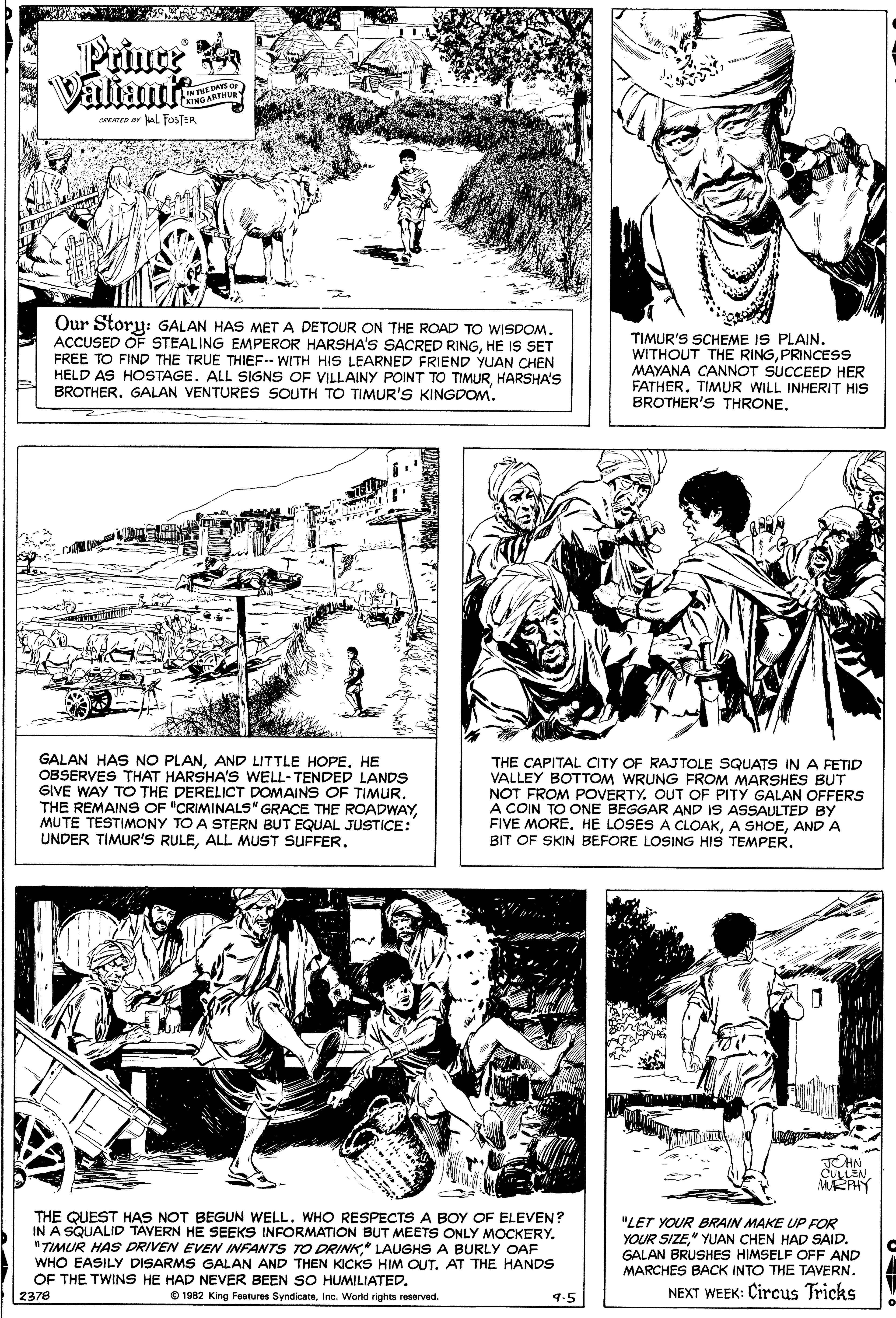 Prince Valiant - 1982-09-05