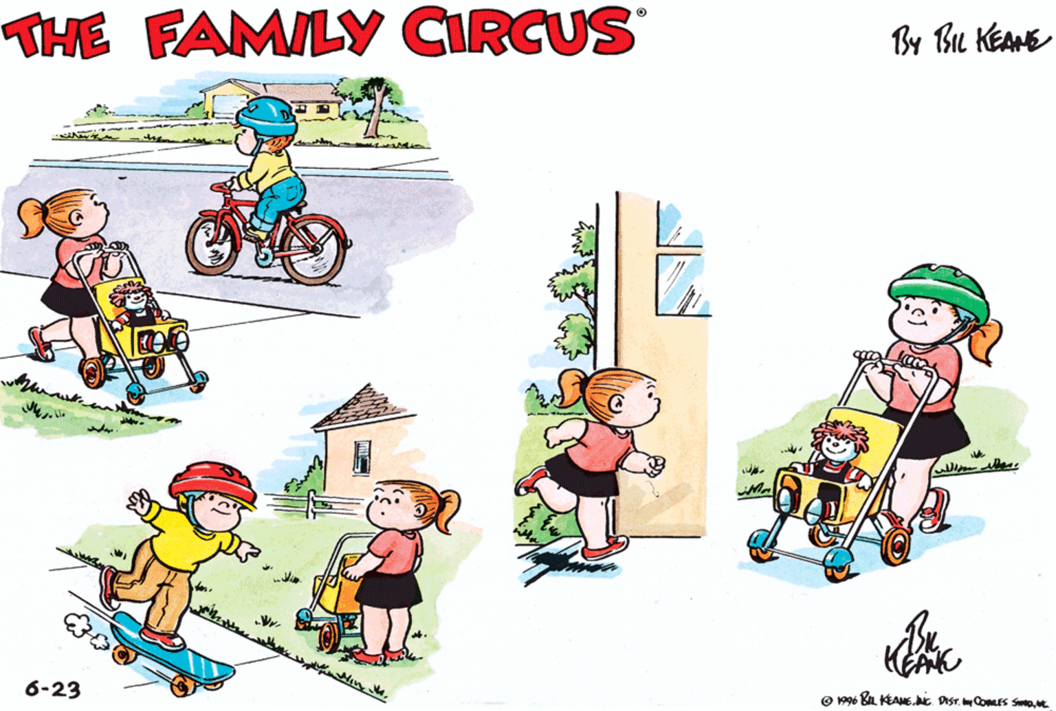 Sharing OCR: THE FAMILY CIRCUS By BL KEAME 6-23 O 1 KL KEAME. A DISE CoES S THE FAMILY CIRCUS By BL KEAME 6-23 O 1 KL KEAME. A DISE CoES S