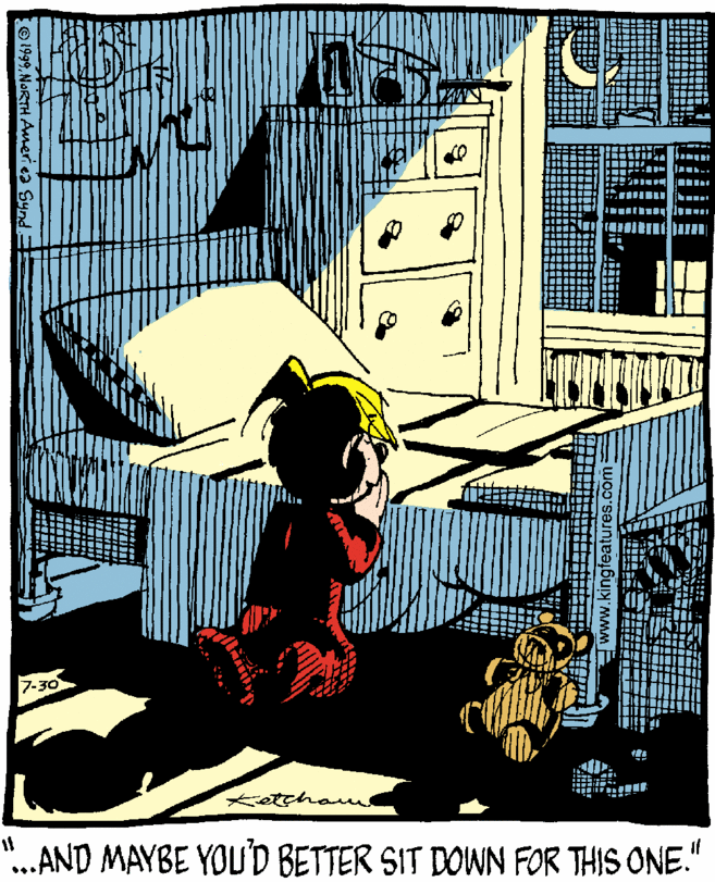 Fiction OCR: 7-30 rete "...AND MAYBE YOU'D BETTER SIT DOWN FOR THIS ONE." www.kingfeatures. dream O 1949NORTH AMerea Synd= 7-30 rete "...AND MAYBE YOU'D BETTER SIT DOWN FOR THIS ONE." www.kingfeatures. dream O 1949NORTH AMerea Synd=