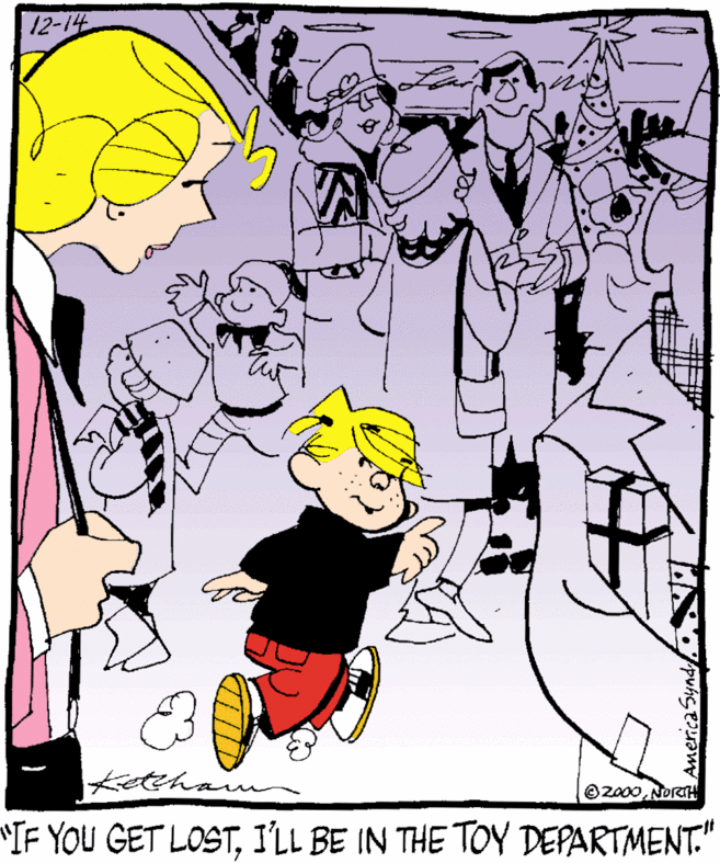 Happy OCR: 12-14 Ketchan ©Z000NORTH *IF YOU GET LOSTI'LL BE IN THE TOY DEPARTMENT." 12-14 Ketchan ©Z000NORTH *IF YOU GET LOSTI'LL BE IN THE TOY DEPARTMENT."