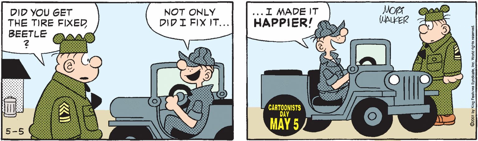 Handwriting OCR: NOT ONLY DIDI FIX IT... ...I MADE IT HAPPIER! MORT ?AER DID YOU GET THE TIRE FIXEDBEETLE ? CARTOONISTS DAY MAY 5 5-5 NOT ONLY DIDI FIX IT... ...I MADE IT HAPPIER! MORT ? AER DID YOU GET THE TIRE FIXEDBEETLE ? CARTOONISTS DAY MAY 5 5-5