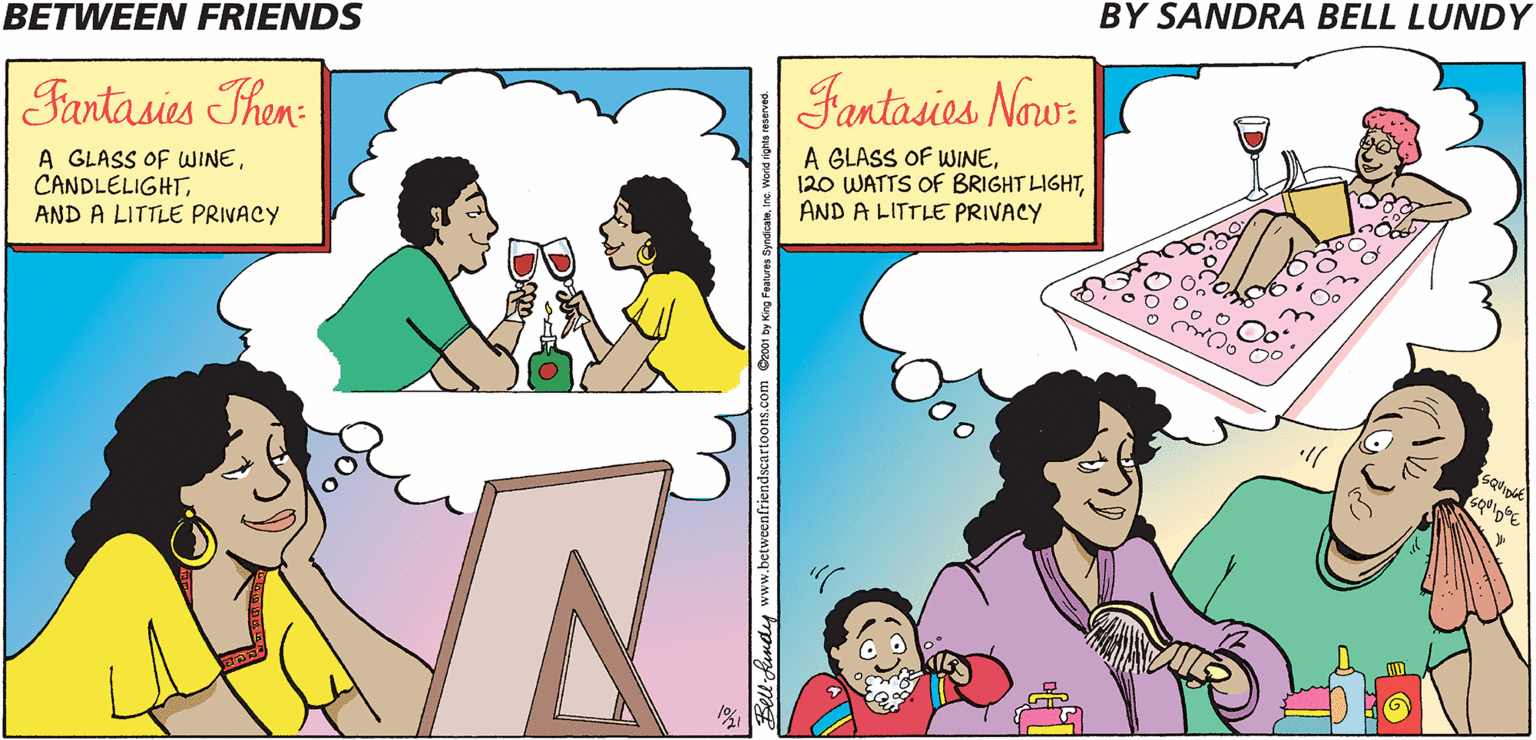 Sharing OCR: BETWEEN FRIENDS BY SANDRA BELL LUNDY Fantasies Then: Fantasios Now: A GLASS OF WINEAND A LITTLE PRIVACY A GLASS OF WINEAND A LITTLE PRIVACY BETWEEN FRIENDS BY SANDRA BELL LUNDY Fantasies Then: Fantasios Now: A GLASS OF WINEAND A LITTLE PRIVACY A GLASS OF WINE120 WATTS OF BRIGHT LIGHTAND A LITTLE PRIVACY