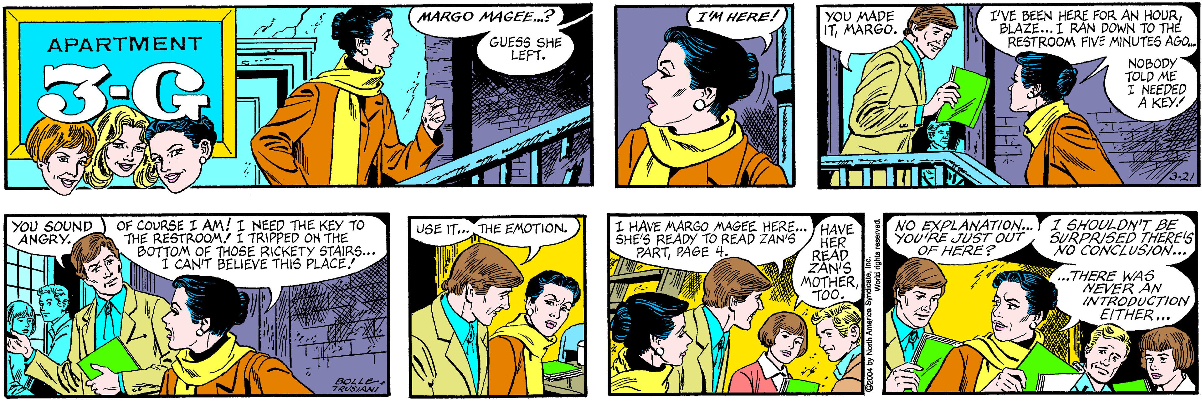 Organism OCR: MARGO MAGEE.? I'M HERE! APARTMENT GUESS SHE LEFT. YOU MADE ITMARGO. I'VE BEEN HERE FOR AN HOVRBLAZE... I RAN DOWN TO THE RESTROOM FIVE MINUTES AGO. YOU SOUND ANGRY. OF COURSE I AM! I NEED THE KEY TO THE RESTROOM I TRIPPED ON THE BOTTOM OF THOSE RICKETY STAIRS... I CAN'T BELIEVE THIS PLACE! NOBODY TOLD ME I NEEDED ? ??? 3-21 B0LLE- TRUSIAN NO EXPLANATION... YOU'RE JUST OUT OF HERE? I SHOULDN'T BE SURPRISED THERE'S NO CONCLUSION... I HAVE MARGO MAGEE HERE... HAVE HER READ ZAN'S MOTHERTo. USE IT... THE EMOTION. SHE'S READY TO READ ZAN'S PARTPAGE 4. ...THERE WAS NEVER AN INTRODUC?ION EITHER... ** . MARGO MAGEE.? I'M HERE! APARTMENT GUESS SHE LEFT. YOU MADE ITMARGO. I'VE BEEN HERE FOR AN HOVRBLAZE... I RAN DOWN TO THE RESTROOM FIVE MINUTES AGO. YOU SOUND ANGRY. OF COURSE I AM! I NEED THE KEY TO THE RESTROOM I TRIPPED ON THE BOTTOM OF THOSE RICKETY STAIRS... I CAN'T BELIEVE THIS PLACE! NOBODY TOLD ME I NEEDED ? ??? 3-21 B0LLE- TRUSIAN NO EXPLANATION... YOU'RE JUST OUT OF HERE? I SHOULDN'T BE SURPRISED THERE'S NO CONCLUSION... I HAVE MARGO MAGEE HERE... HAVE HER READ ZAN'S MOTHERTo. USE IT... THE EMOTION. SHE'S READY TO READ ZAN'S PARTPAGE 4. ...THERE WAS NEVER AN INTRODUC?ION EITHER... ** .