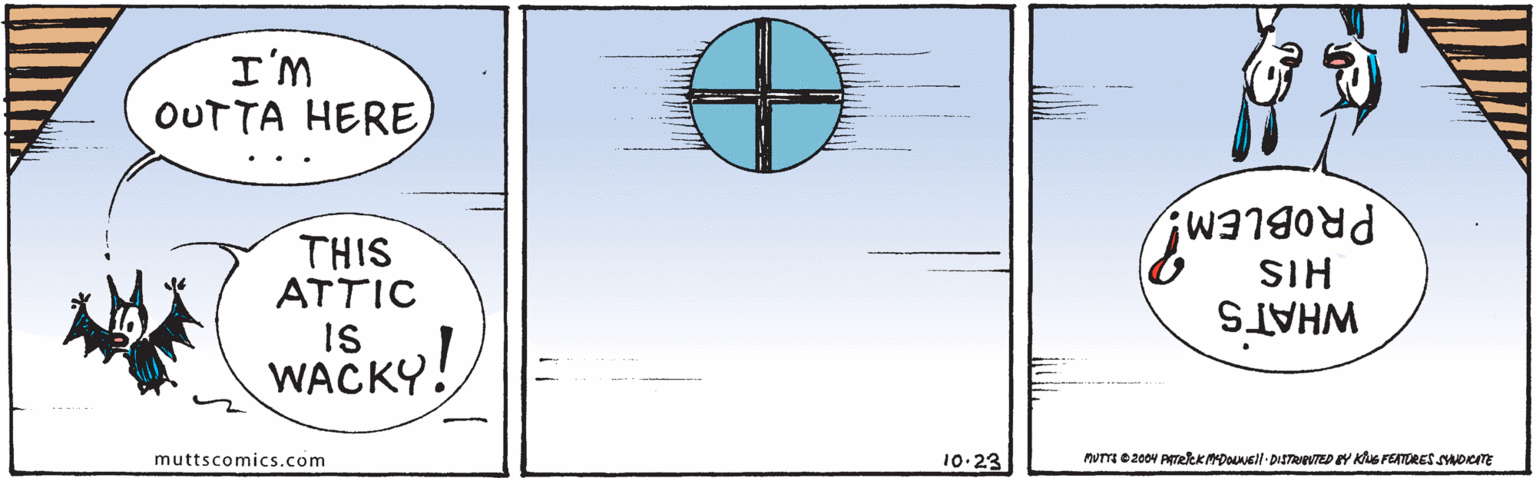 Diagram OCR: I'M OUTTA HERETHIS ATTIC Is SIH WACKY! WHATS muttscomics.com 10.23 nurT 0200V PITeeKMDOuEll DISTRAPTED EY KuS FENTORES suoKTE I'M OUTTA HERETHIS ATTIC Is SIH WACKY! WHATS muttscomics.com 10.23 nurT 0200V PITeeKMDOuEll DISTRAPTED EY KuS FENTORES suoKTE