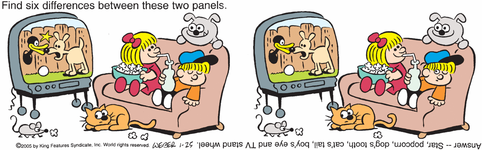 Gesture OCR: Find six differences between these two panels. O 00 3 3 83 Answer -- Starboy's eye and TV stand wheel. 57-1 BEAM panese subu puoM ou 'aleapuks sana buy ka soozo Find six differences between these two panels. O 00 3 3 83 Answer -- Stardog's toothcat's tailboy's eye and TV stand wheel. 57-1 BEAM panese subu puoM ou 'aleapuks sana buy ka soozo