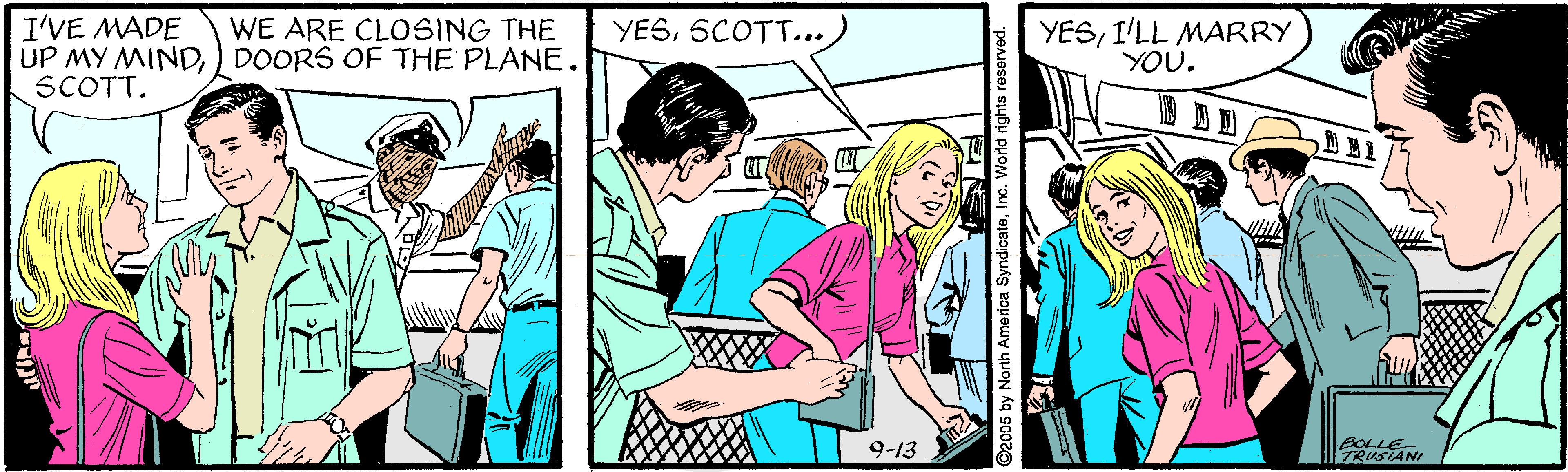 Gesture OCR: YESSCOTT...) I'VE MADE UP MY MIND) DOORS OF THE PLANE. SCOTT. WE ARE CLOSING THE YESI'LL MARRY YOU. ? D? 9-13 BOLLE TRUSIAN 05 by North America SyndicateInc. World rights reserved. YESSCOTT...) I'VE MADE UP MY MIND) DOORS OF THE PLANE. SCOTT. WE ARE CLOSING THE YESI'LL MARRY YOU. ? D ? 9-13 BOLLE TRUSIAN 05 by North America SyndicateInc. World rights reserved.