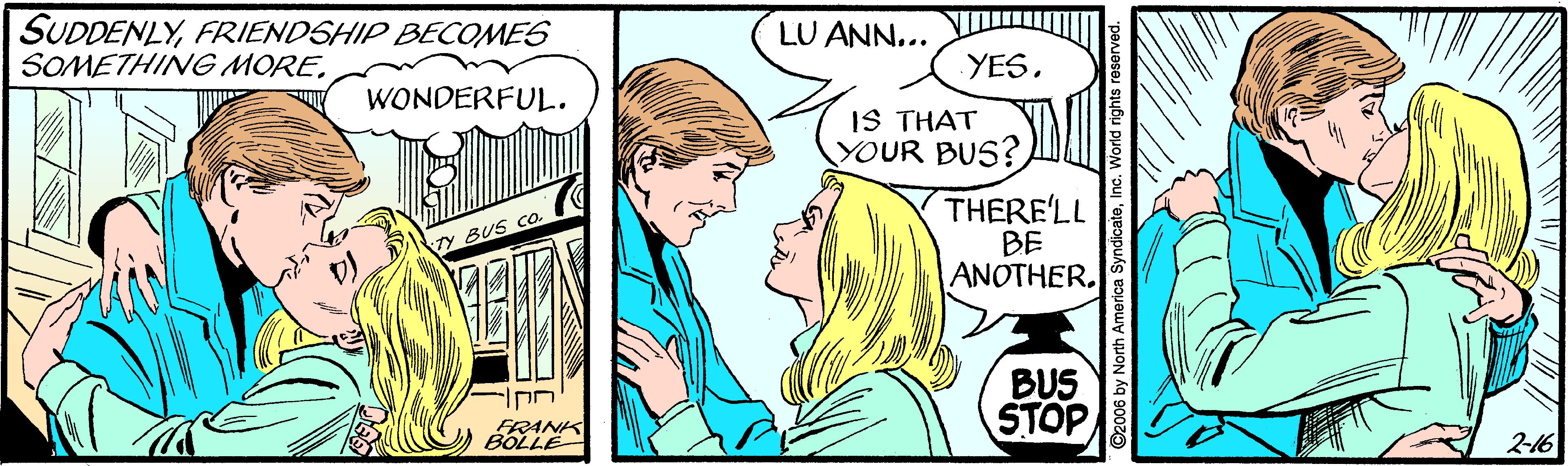 Gesture OCR: SUDDENLYFRIENDSHIP BECOMES SOMETHING MORELU ANN... YES. WONDERFUL. IS THAT YOUR BUS? THERE'LL BE ANOTHER. TY BUS Co. BUS STOP FRANK BOLLE 216 SUDDENLYFRIENDSHIP BECOMES SOMETHING MORELU ANN... YES. WONDERFUL. IS THAT YOUR BUS? THERE'LL BE ANOTHER. TY BUS Co. BUS STOP FRANK BOLLE 216