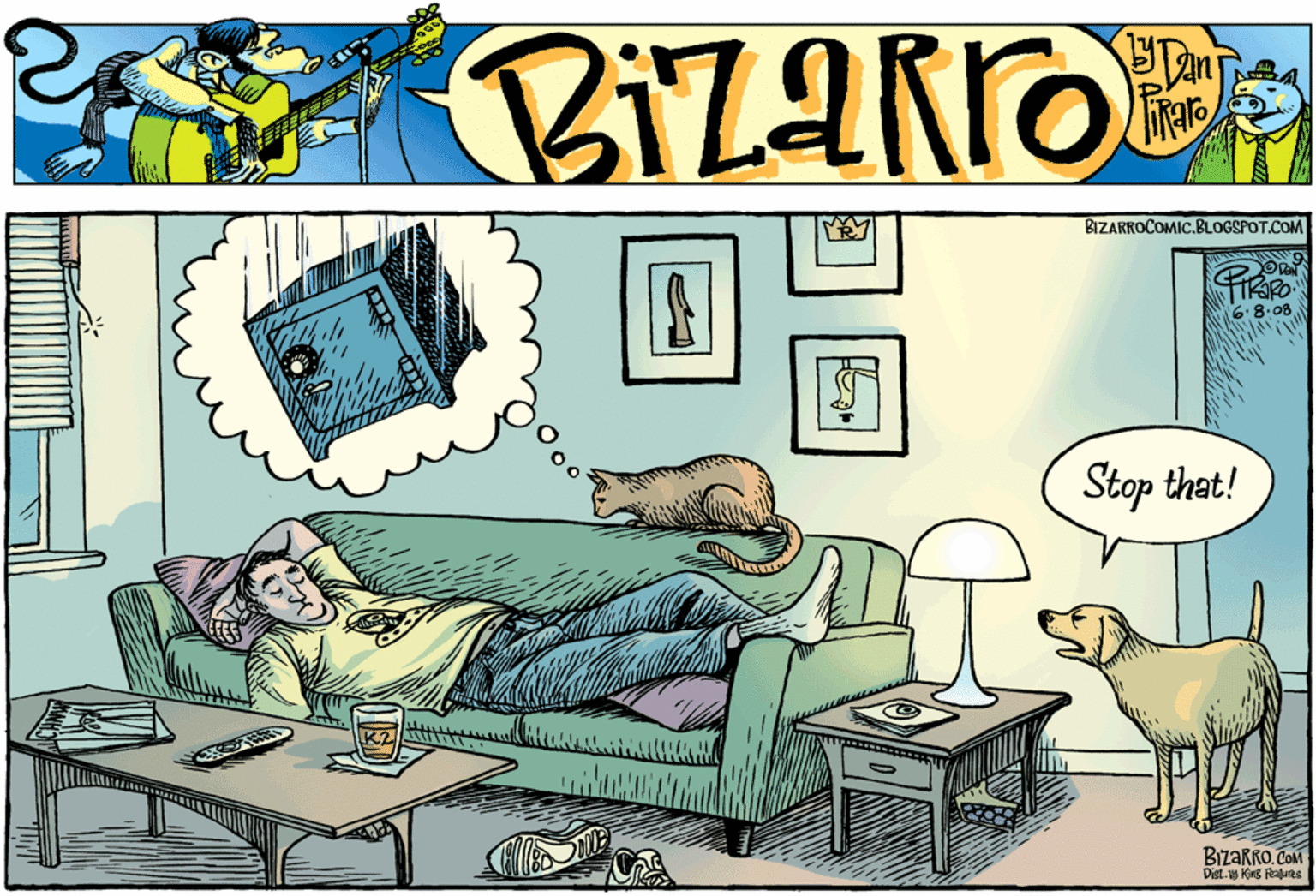 Room OCR: BIZARROCOMIC.BLOGSPOT.COM 6:8.08 Stop thet! BrzaRRO. COM Dist. Kirs Raua BIZARROCOMIC.BLOGSPOT.COM 6:8.08 Stop thet! BrzaRRO. COM Dist. Kirs Raua