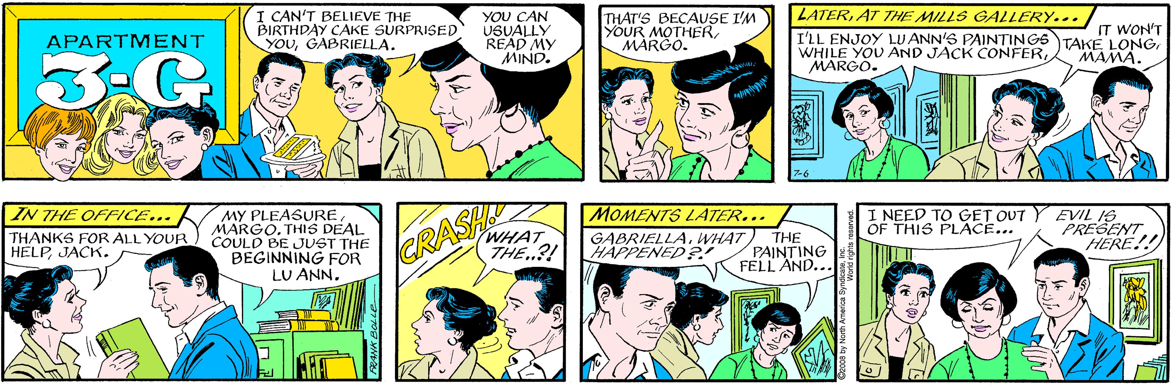 Human OCR: I CAN'T BELIEVE THE BIRTHDAY CAKE SURPRISED YOUGABRIELLA. YOU CAN USUALLY READ MY MIND. THAT'S BECAUSE I'M YOUR MOTHERMÁRGO. APARTMENT 3-G LATERAT THE MILLS GALLERY... I'LL ENJOY LUANN'S PAINTINGS TAKE LONGMARGO. IN THE OFFICE... MY PLEASUREMARGO. THIS DEAL COULD BE JUST THE BEGINNING FOR LU ANN. IT WON'T THANKS FOR ALL YOUR HELPJACK. MAMA. 7-6 CRASH THE.?! MOMENTS LATER... I NEED TO GET OUT OF THIS PLACE... EVIL IS PRESENT HERE!! WHAT GABRIELLA. WHAT HAPPENED ?! THE ??IN???G FELL AND... I CAN'T BELIEVE THE BIRTHDAY CAKE SURPRISED YOUGABRIELLA. YOU CAN USUALLY READ MY MIND. THAT'S BECAUSE I'M YOUR MOTHERMÁRGO. APARTMENT 3-G LATERAT THE MILLS GALLERY... I'LL ENJOY LUANN'S PAINTINGS TAKE LONGWHILE YOU AND JACK CONFERMARGO. IN THE OFFICE... MY PLEASUREMARGO. THIS DEAL COULD BE JUST THE BEGINNING FOR LU ANN. IT WON'T THANKS FOR ALL YOUR HELPJACK. MAMA. 7-6 CRASH THE.?! MOMENTS LATER... I NEED TO GET OUT OF THIS PLACE... EVIL IS PRESENT HERE!! WHAT GABRIELLA. WHAT HAPPENED ?! THE ??IN???G FELL AND...