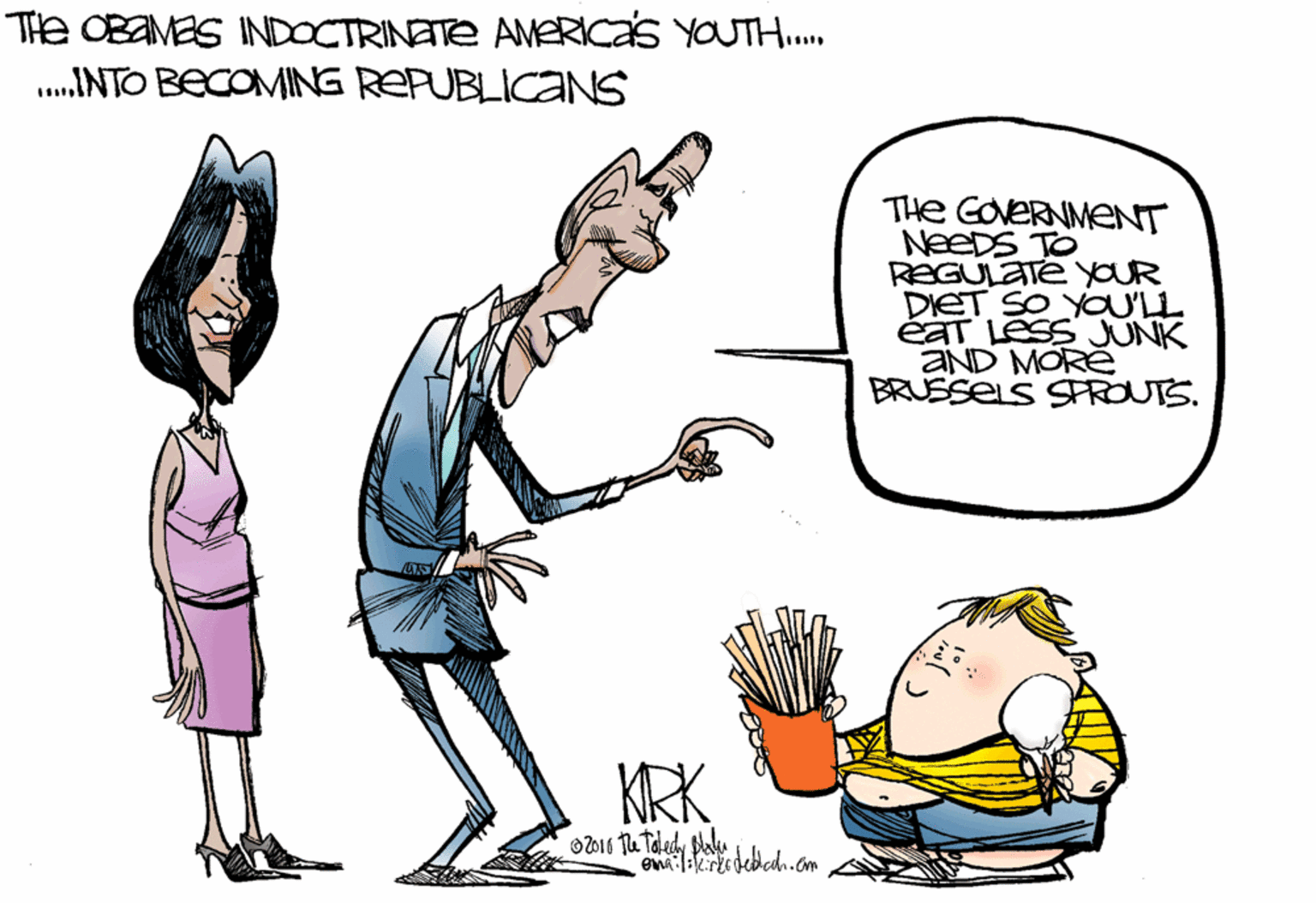 Sharing OCR: Te OBAMES INDOCTRINETE AMERICAS YOUTH. .INTO BECOMING REPUBLICANS THe GOERNMENT NeeDS TO REGULATE yaUR DIET SO YOU'LL éaT LesS UNK aND MORE BRUSSELS SPROUTS. KRK OZ016 Tu Taledy slak Te OBAMES INDOCTRINETE AMERICAS YOUTH. .INTO BECOMING REPUBLICANS THe GOERNMENT NeeDS TO REGULATE yaUR DIET SO YOU'LL éaT LesS UNK aND MORE BRUSSELS SPROUTS. KRK OZ016 Tu Taledy slak