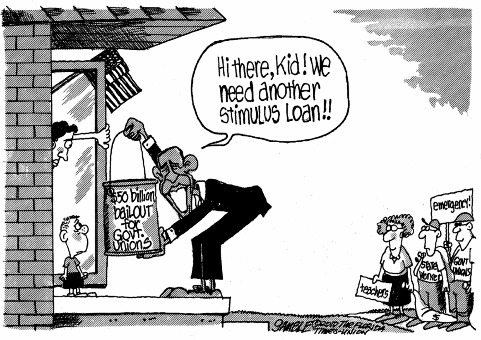 Art OCR: Hi thereKid!We need another StimULUS Loan! $50 billion bajlOUT for GOVT. Dnons emerger Worxed teachers 19AMBLEORT Hi thereKid!We need another StimULUS Loan! $50 billion bajlOUT for GOVT. Dnons emerger Worxed teachers 19AMBLEORT