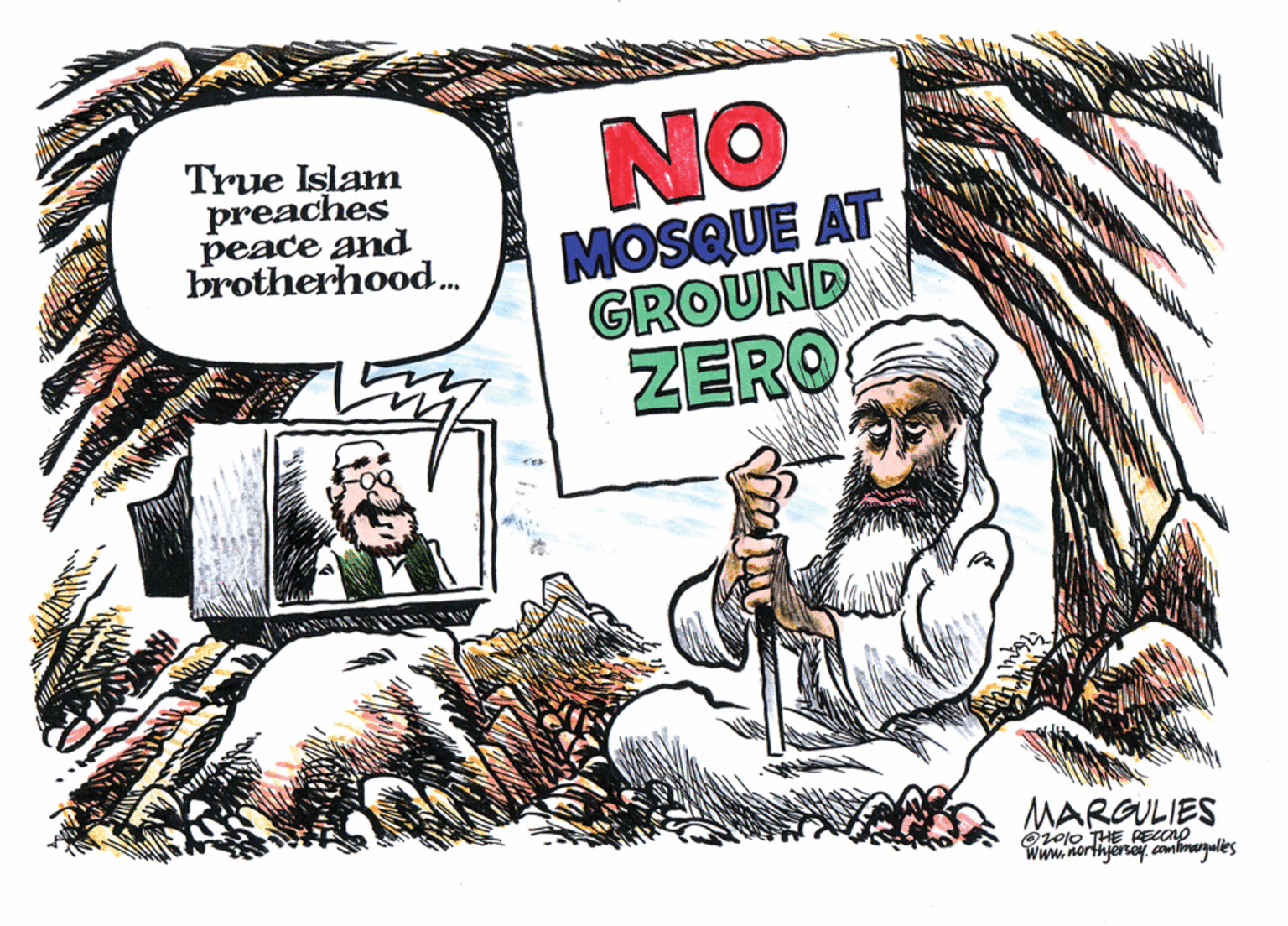 Fiction OCR: NO MOSQUE AT GROUND ZERO True Islam preaches peace and brotherhood... MARGULIES Ov00 THE RECONO www.northyersey.combmagules NO MOSQUE AT GROUND ZERO True Islam preaches peace and brotherhood... MARGULIES Ov00 THE RECONO www.northyersey