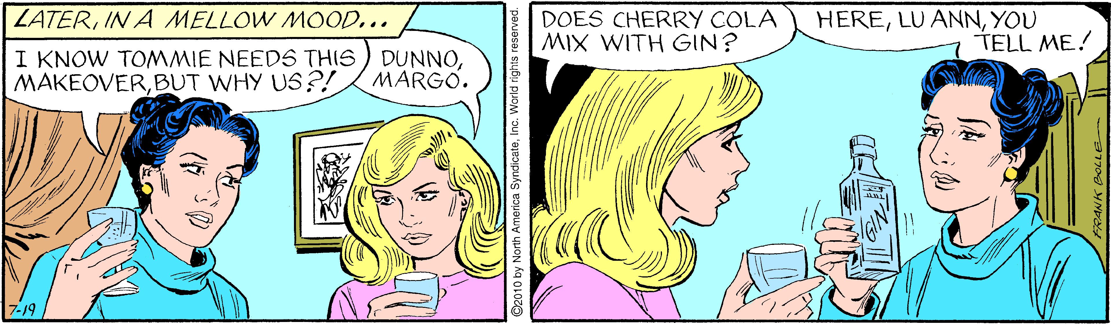 Facial expression OCR: ZATERIN A MELLOW MOOD... DOES CHERRY COLA MIX WITH GIN? HEREYOU TELL ME! I KNOW TOMMIE NEEDS THIS) DUNNOBUT WHY US?! MARGO. 7-19 2010 by North America ZATERIN A MELLOW MOOD... DOES CHERRY COLA MIX WITH GIN? HERELU ANNYOU TELL ME! I KNOW TOMMIE NEEDS THIS) DUNNOBUT WHY US?! MARGO. 7-19 2010 by North America