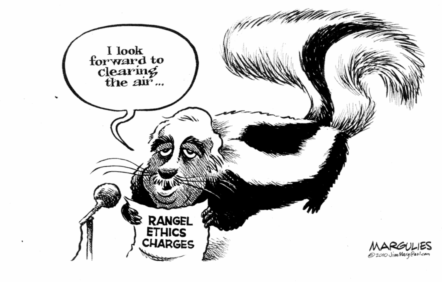 Happy OCR: I look forward to clearing the air ... RANGEL ETHICS CHARGES MARGULIES O 2010 Jim Margeaolcam I look forward to clearing the air ... RANGEL ETHICS CHARGES MARGULIES O 2010 Jim Margeaolcam