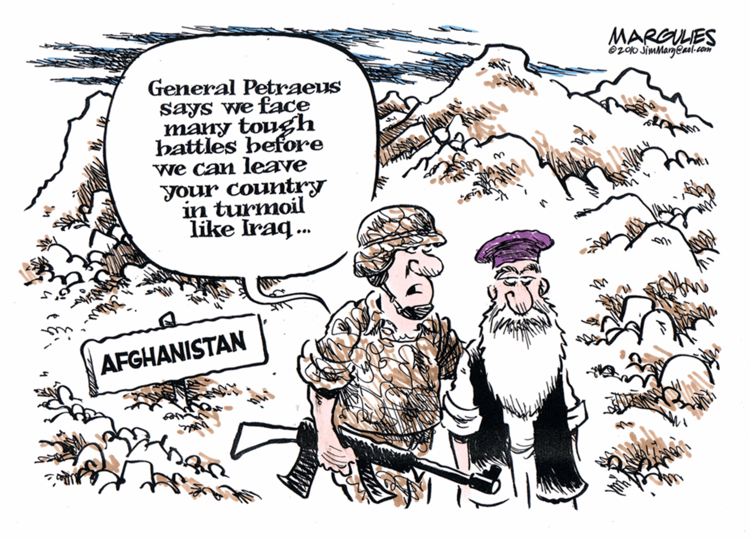 Sharing OCR: MARGULES Oz0o SimMameaol·com General Petraeus Says we face many tough battles before we can leave your country in turmoil like Iraq. ... AFGHANISTAN MARGULES Oz0o SimMameaol·com General Petraeus Says we face many tough battles before we can leave your country in turmoil like Iraq. ... AFGHANISTAN