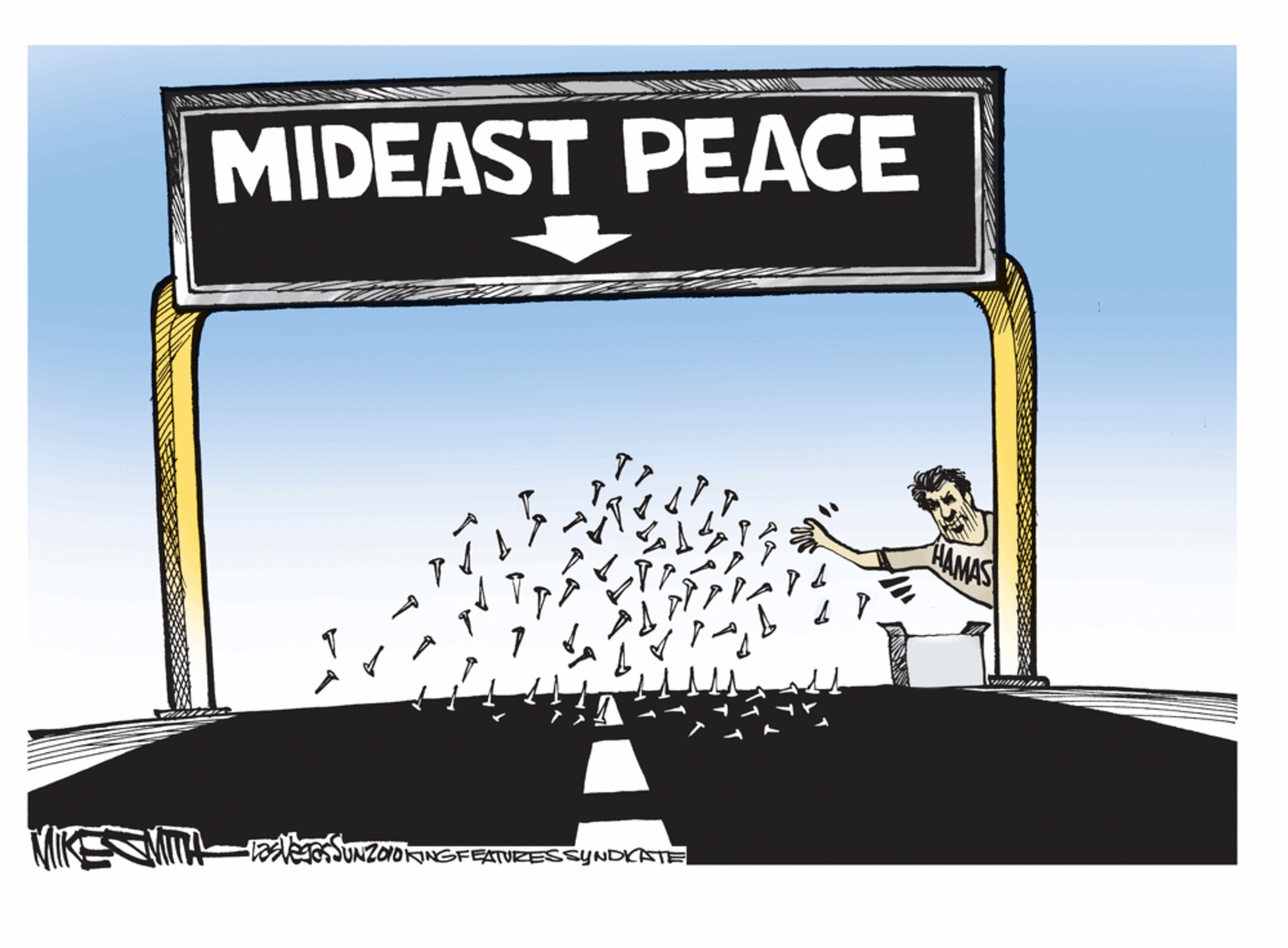 Animation OCR: MIDEAST PEACE eJUNZOokINGFEATURESSYNDKATE MIDEAST PEACE eJUNZOokINGFEATURESSYNDKATE