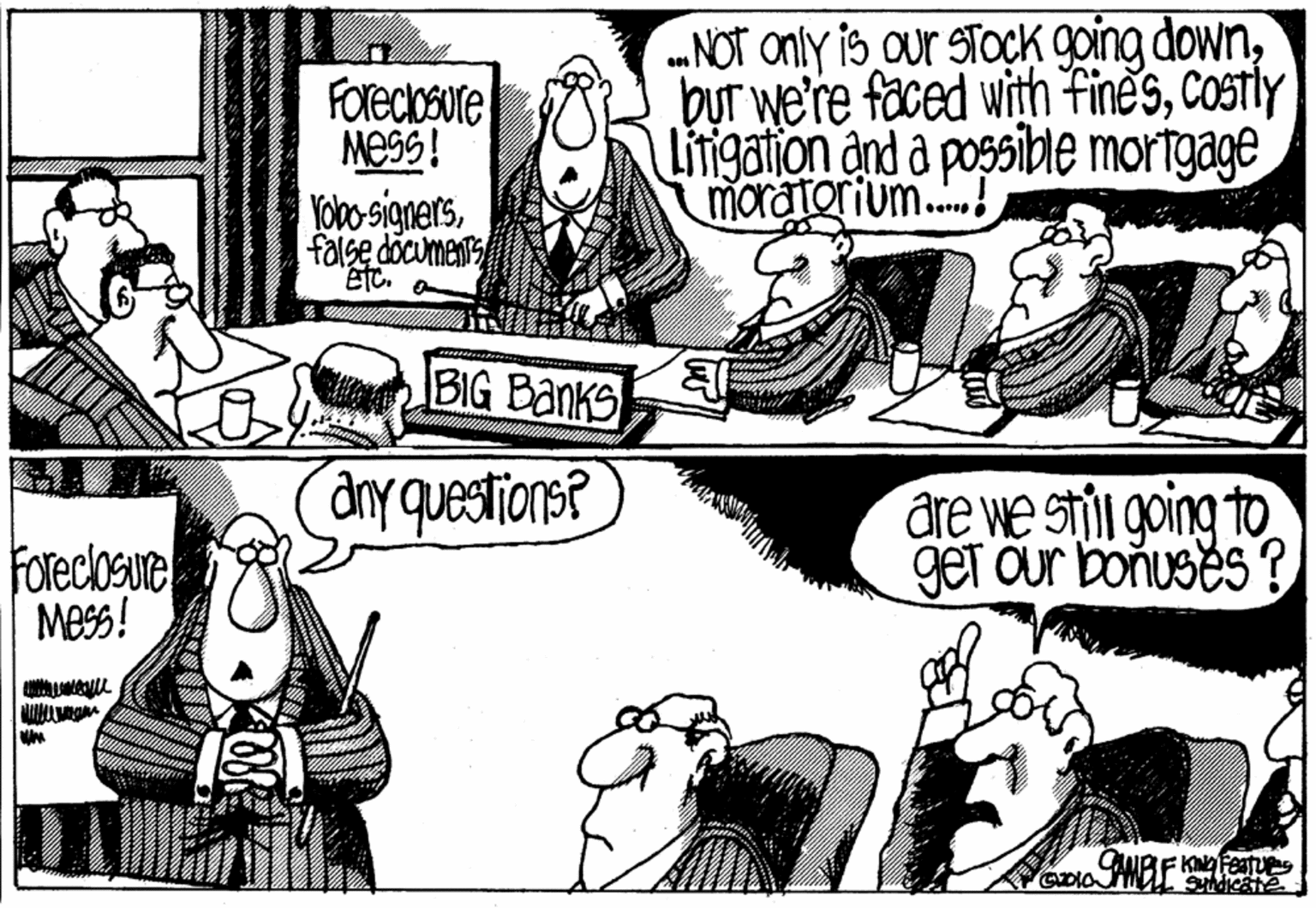 Sharing OCR: „NOT only is our sToCk going downcostly Litigation and a possible mortgage moratorium. Forecbsure MesS! Yolbo-signersfalse documents EtC. BIG Banks any questions? Foreclosue Mess! are we stili going to get our bonusés ? „NOT only is our sToCk going downbur we're faced with finescostly Litigation and a possible mortgage moratorium. Forecbsure MesS! Yolbo-signersfalse documents EtC. BIG Banks any questions? Foreclosue Mess! are we stili going to get our bonusés ?