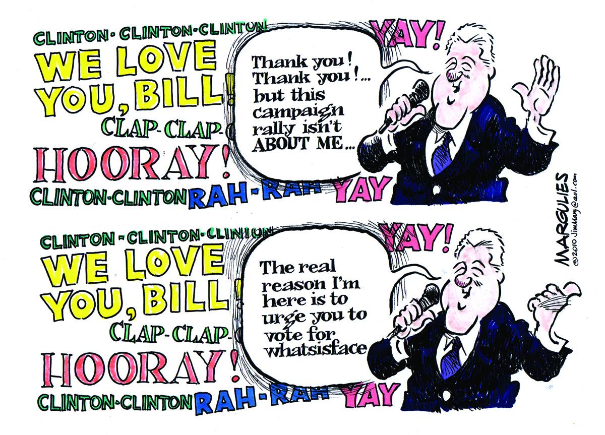 Conversation OCR: YAY! CLINTON CLINTON-CLINTON WE LOVE Thank you! Thank you!. YOUBILL but this campaign CLAP-CLAP rally ish't ABOUT ME. HOORAY! ... CLINTON-CLINTONRAH-RAH YAY YAY! YOUBILLI reason I'm urge you to vote for whatsisface CLINTON - CLINTON-CLINHUN WE LOVE The real here is to CLAP-CLAP HOORAY CLINTON-CLINTONRAH RANYAY MARGULIES z010 Jimmag @aol.com YAY! CLINTON CLINTON-CLINTON WE LOVE Thank you! Thank you!. YOUBILL but this campaign CLAP-CLAP rally ish't ABOUT ME. HOORAY! ... CLINTON-CLINTONRAH-RAH YAY YAY! YOUBILLI reason I'm urge you to vote for whatsisface CLINTON - CLINTON-CLINHUN WE LOVE The real here is to CLAP-CLAP HOORAY CLINTON-CLINTONRAH RANYAY MARGULIES z010 Jimmag @aol.com