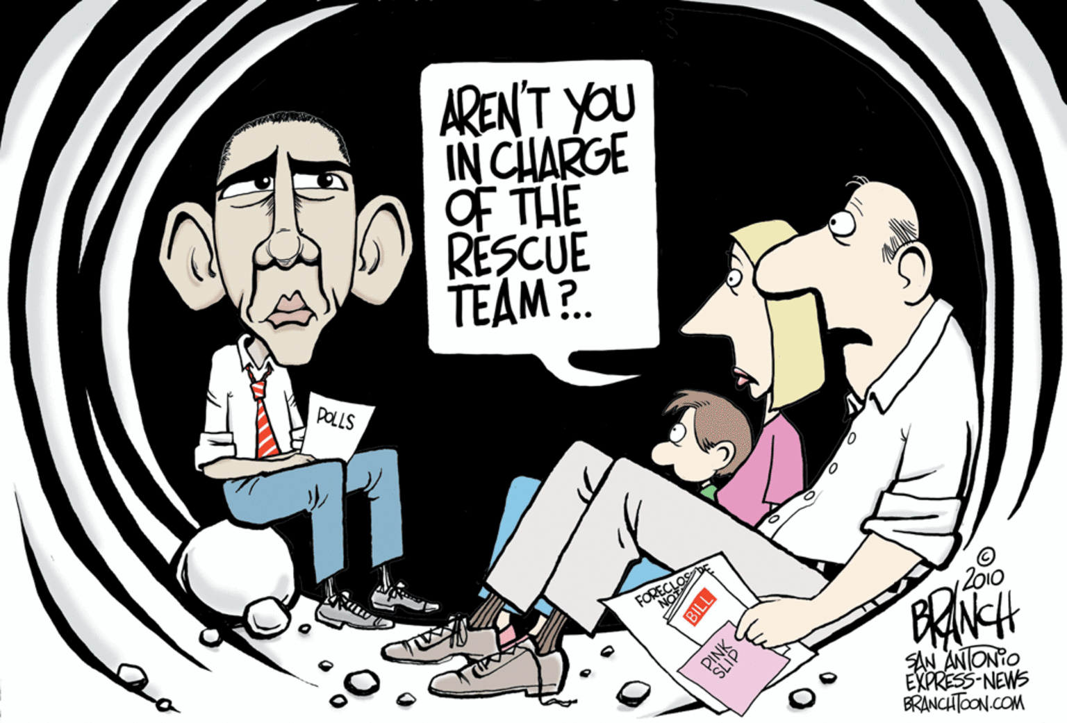 Pleased OCR: AREN'T YOU you IN CHARGE OF THE RESCUE TEAM ?. POLLS FORECLOS 12010 BRINCH SAN ANIONIO EXPRESS-NEWS BRANCHTOON.COM BILL PINK AREN'T YOU you IN CHARGE OF THE RESCUE TEAM ?. POLLS FORECLOS 12010 BRINCH SAN ANIONIO EXPRESS-NEWS BRANCHTOON.COM BILL PINK